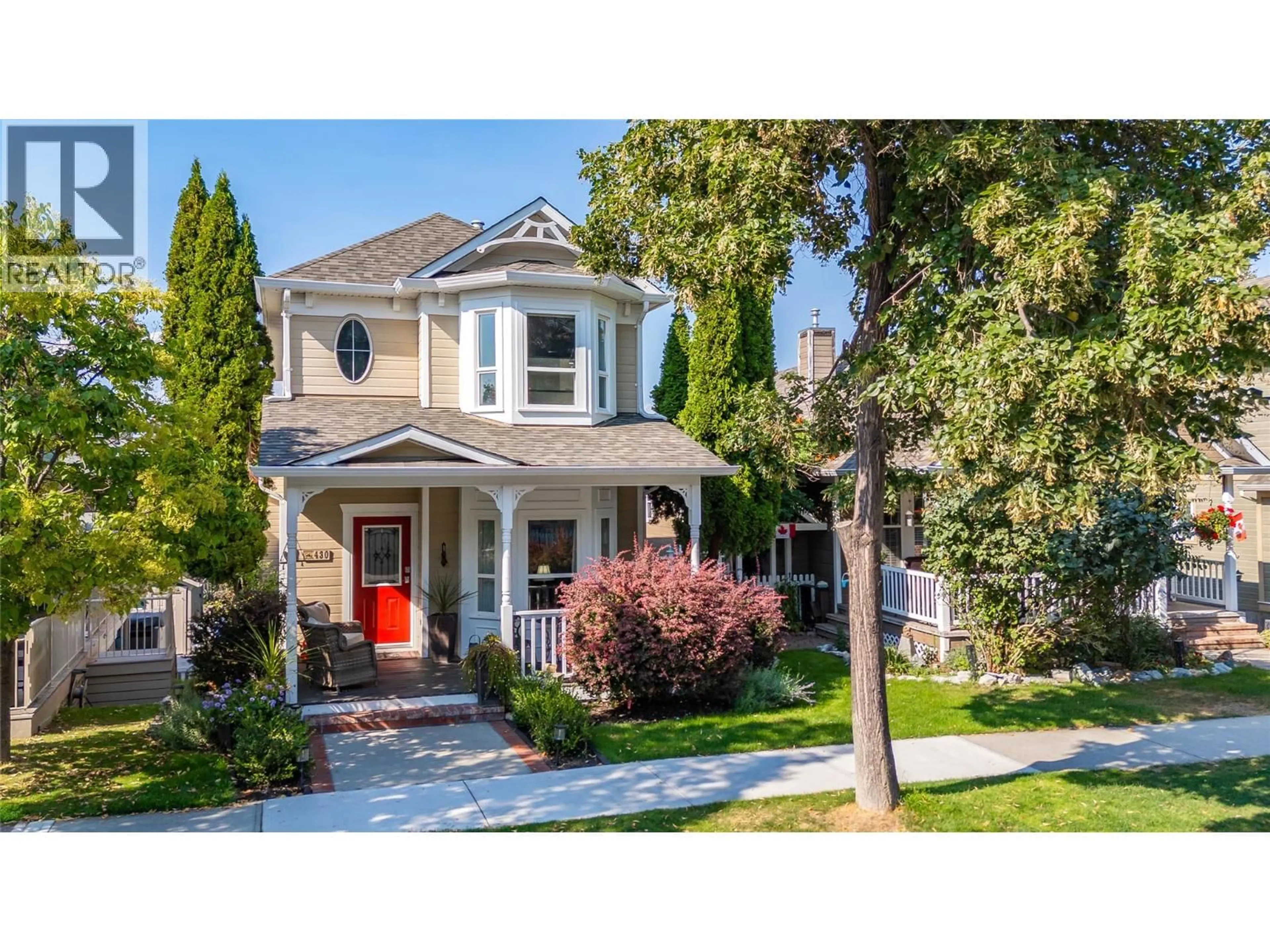 Home with brick exterior material, street for 430 MCCARREN AVENUE, Kelowna British Columbia V1W4T8
