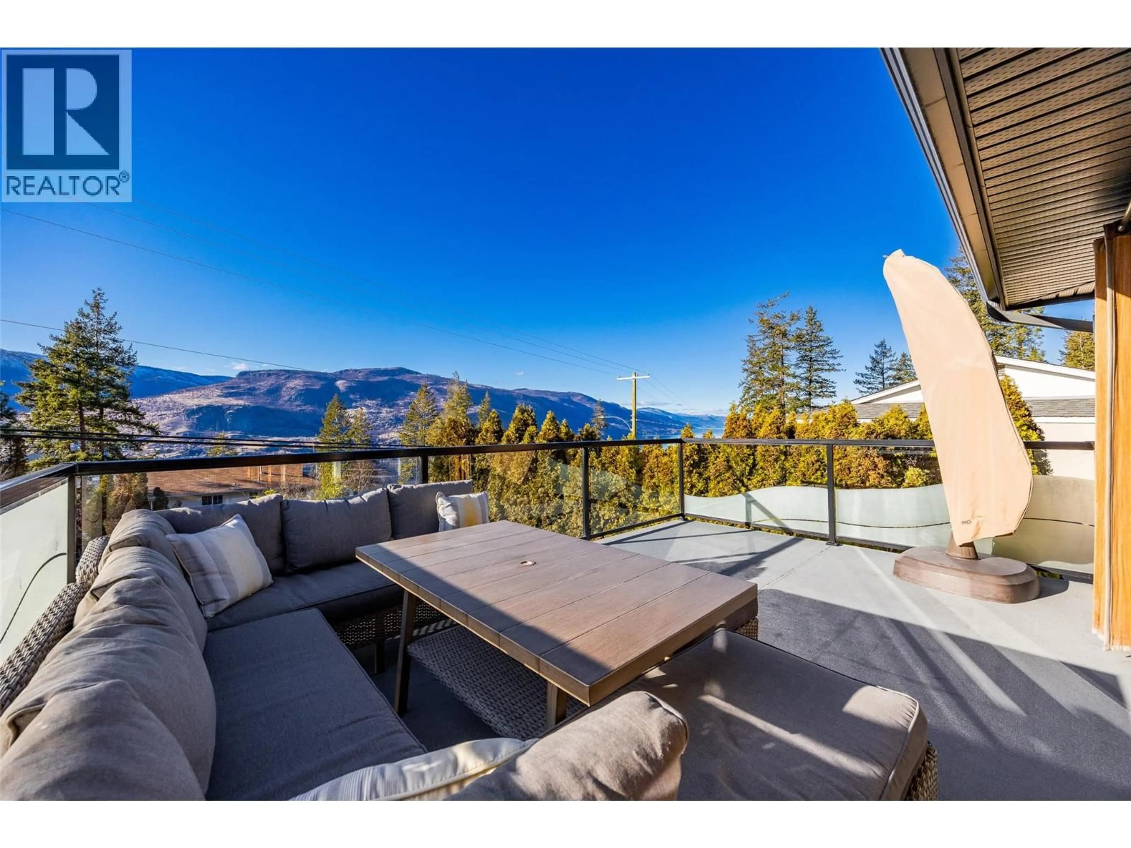 Patio, mountain view for 113 CLIFTON ROAD, Kelowna British Columbia V1V1A3