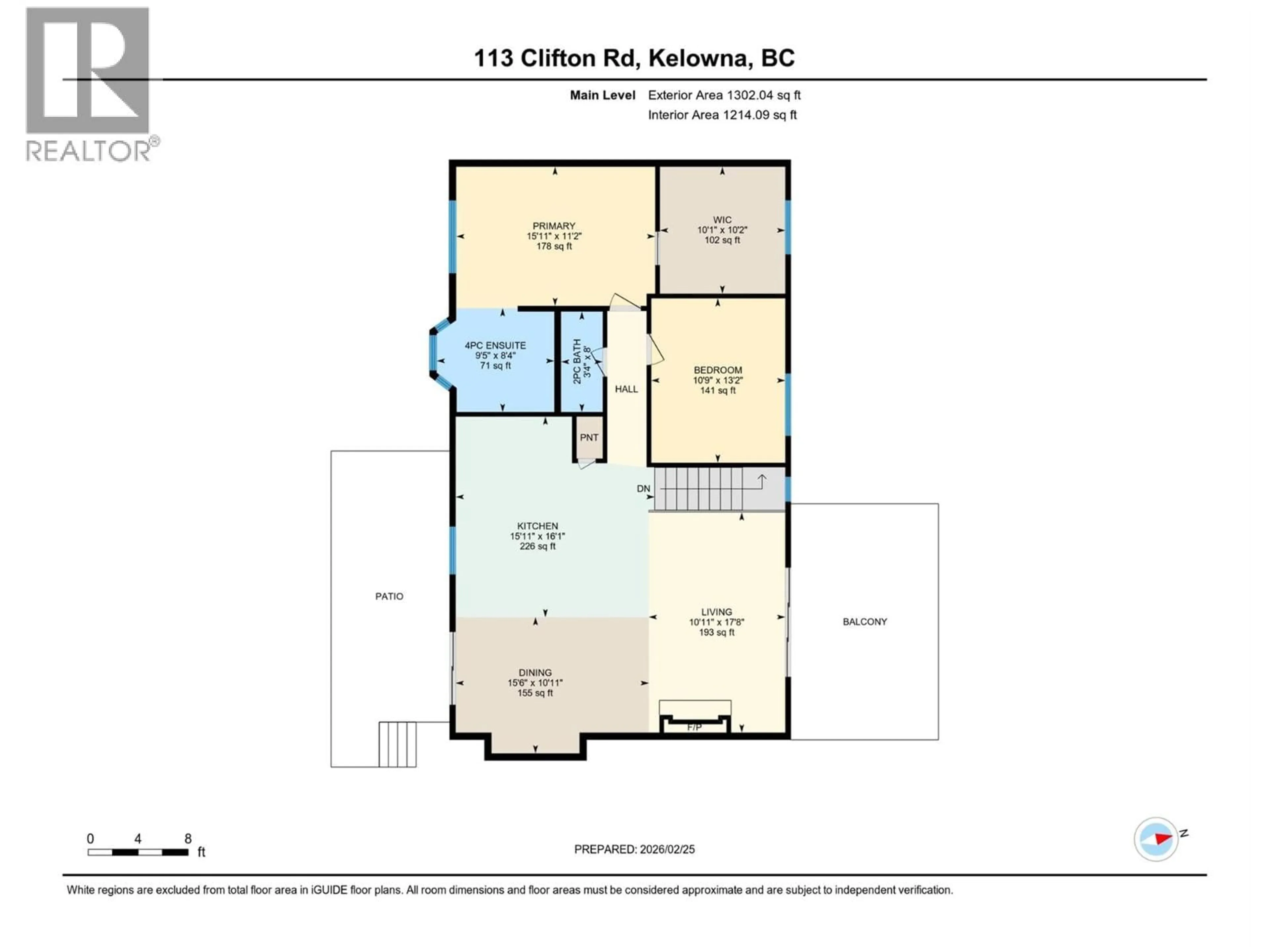 Floor plan for 113 CLIFTON ROAD, Kelowna British Columbia V1V1A3