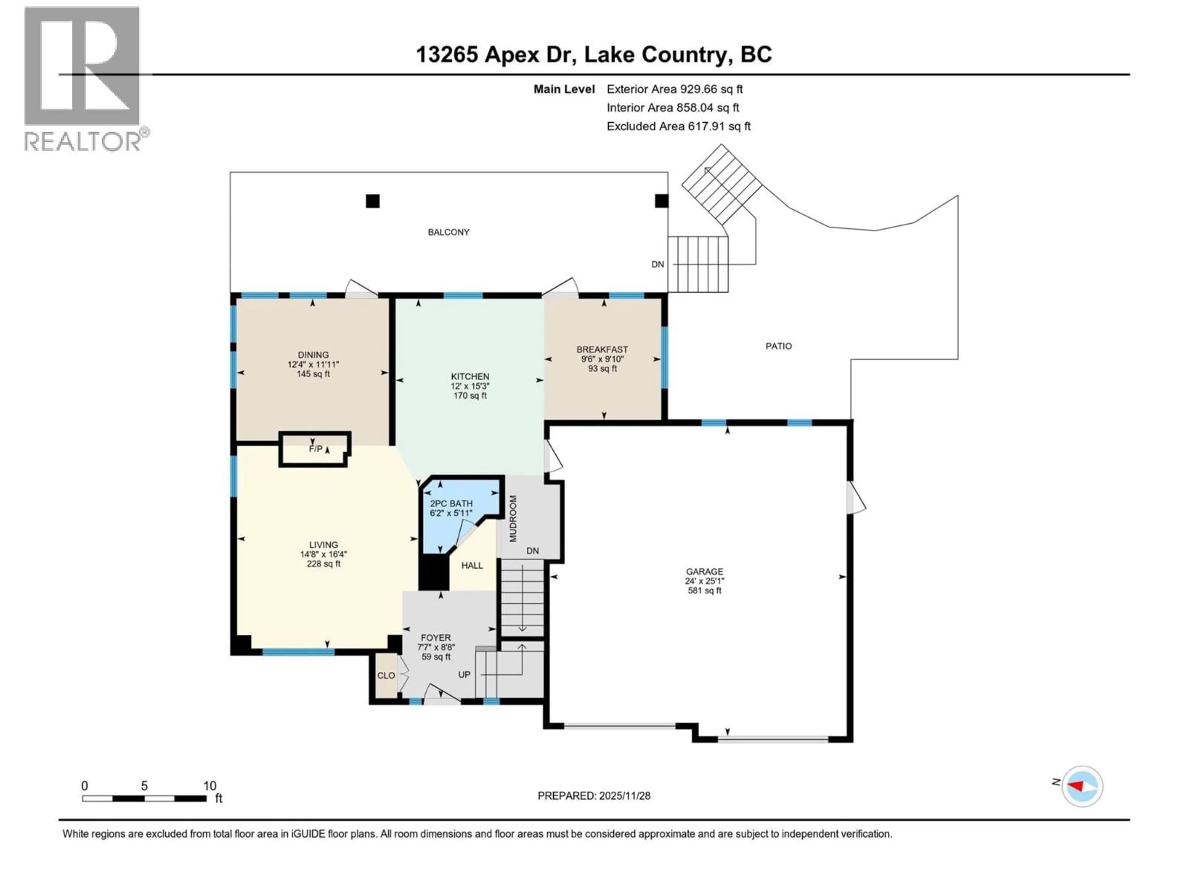 Floor plan for 13265 APEX DRIVE, Lake Country British Columbia V4V2P1
