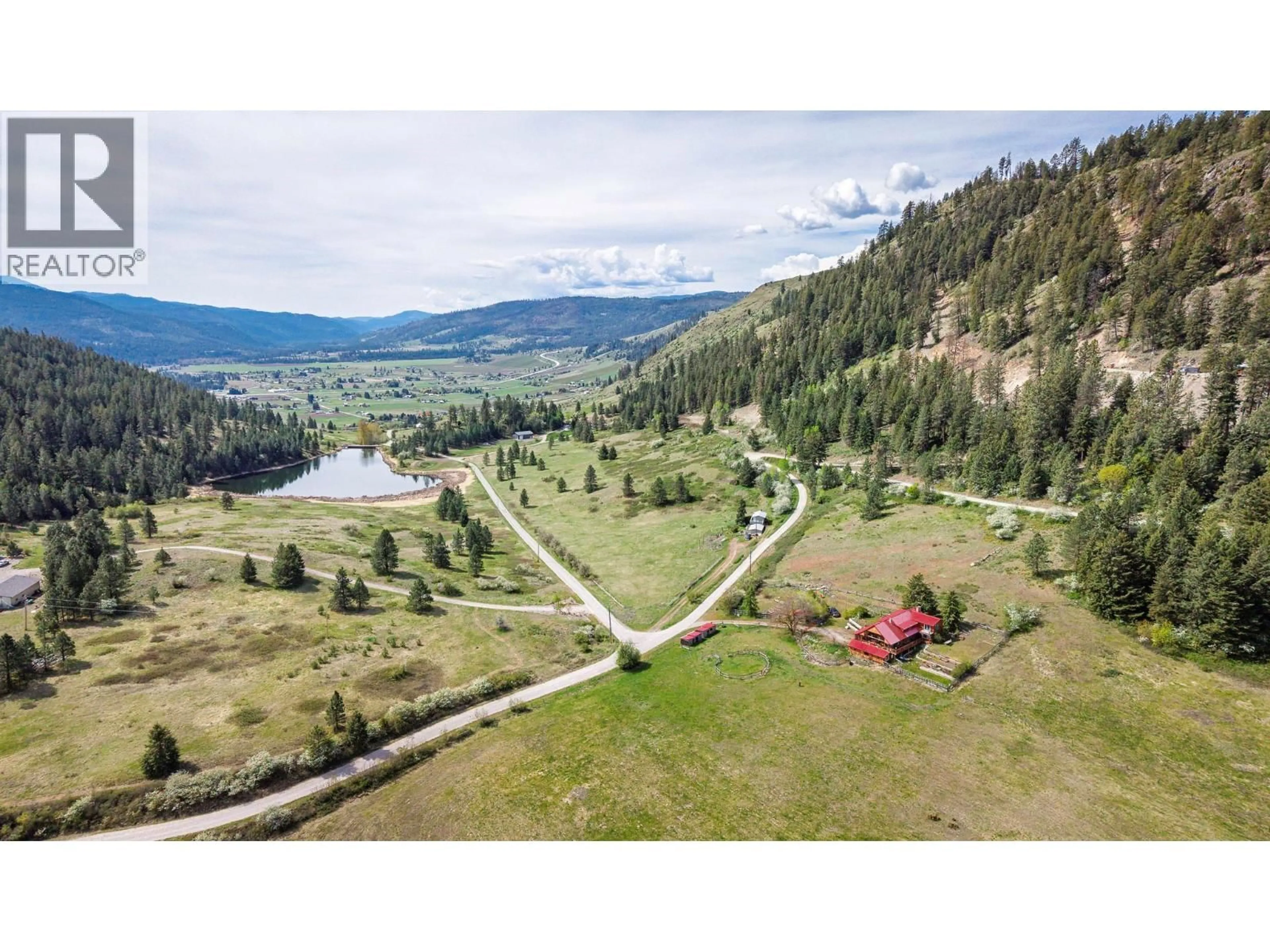 A pic from outside/outdoor area/front of a property/back of a property/a pic from drone, water/lake/river/ocean view for 3975 HARDY MOUNTAIN ROAD, Grand Forks British Columbia V0A1H2