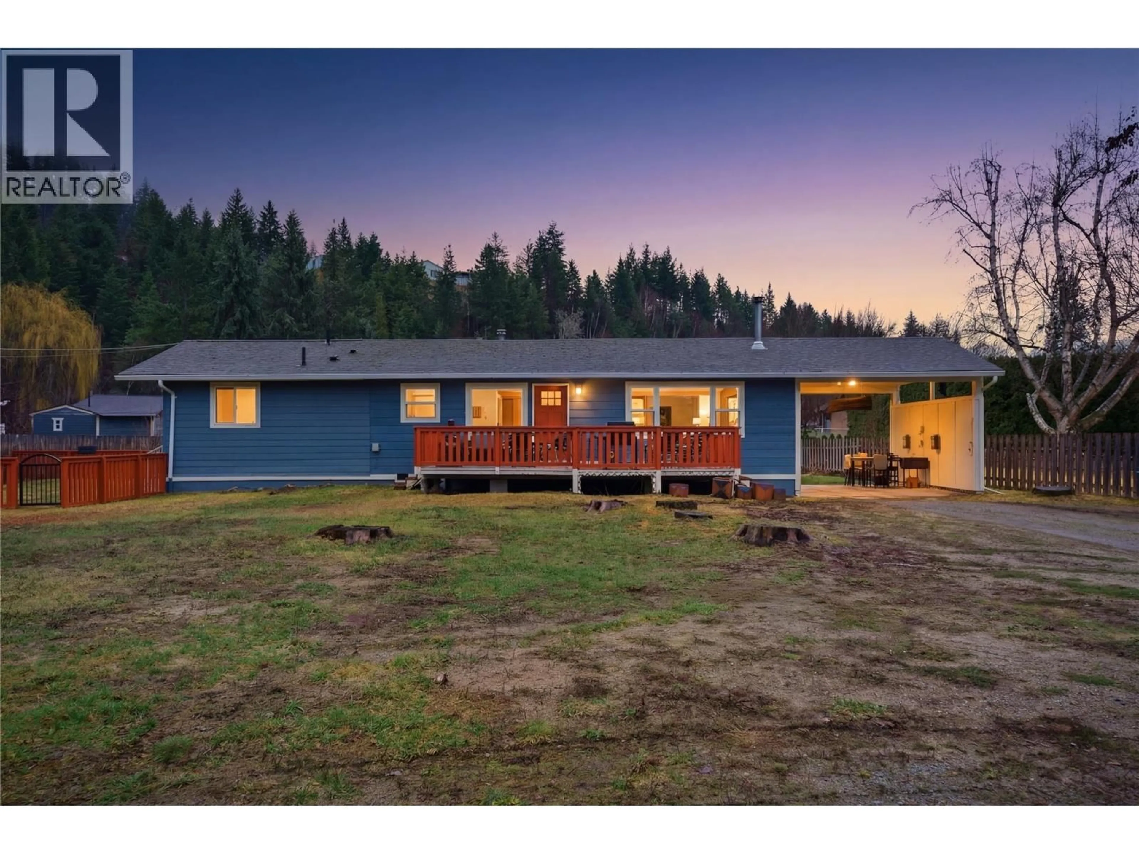 A pic from outside/outdoor area/front of a property/back of a property/a pic from drone, unknown for 658 DIXON CREEK ROAD, Barriere British Columbia V0E1E0