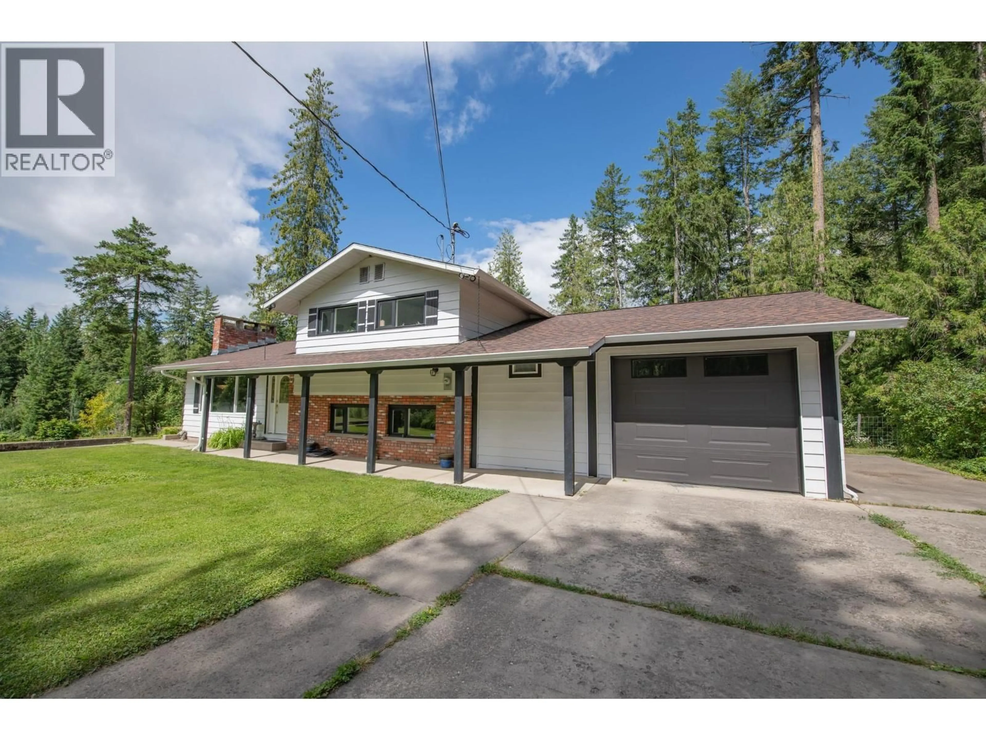 A pic from outside/outdoor area/front of a property/back of a property/a pic from drone, street for 40 ROSOMAN ROAD, Enderby British Columbia V4Y4K4