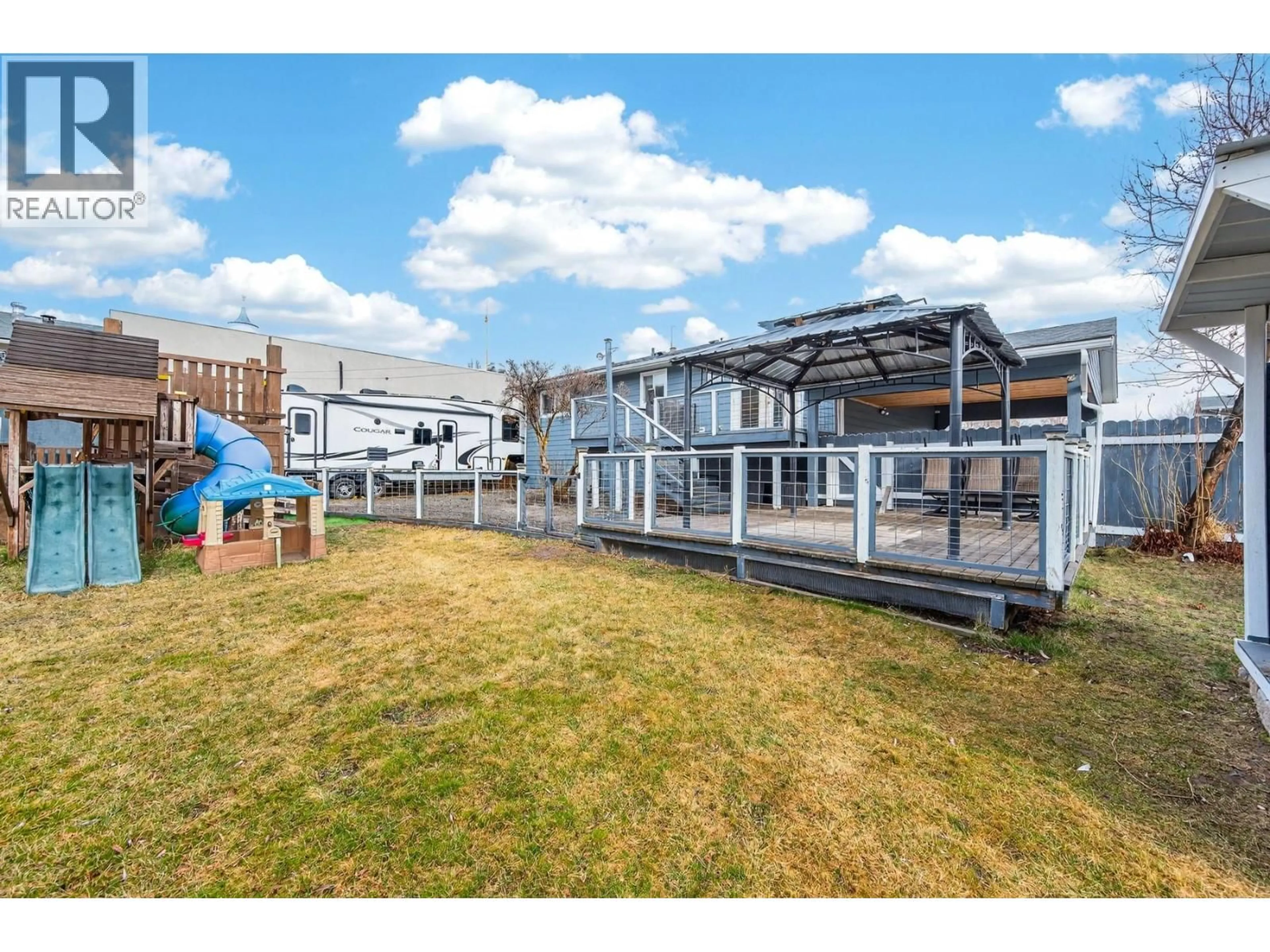 A pic from outside/outdoor area/front of a property/back of a property/a pic from drone, unknown for 2351 CHAPMAN STREET, Merritt British Columbia V1K1B8