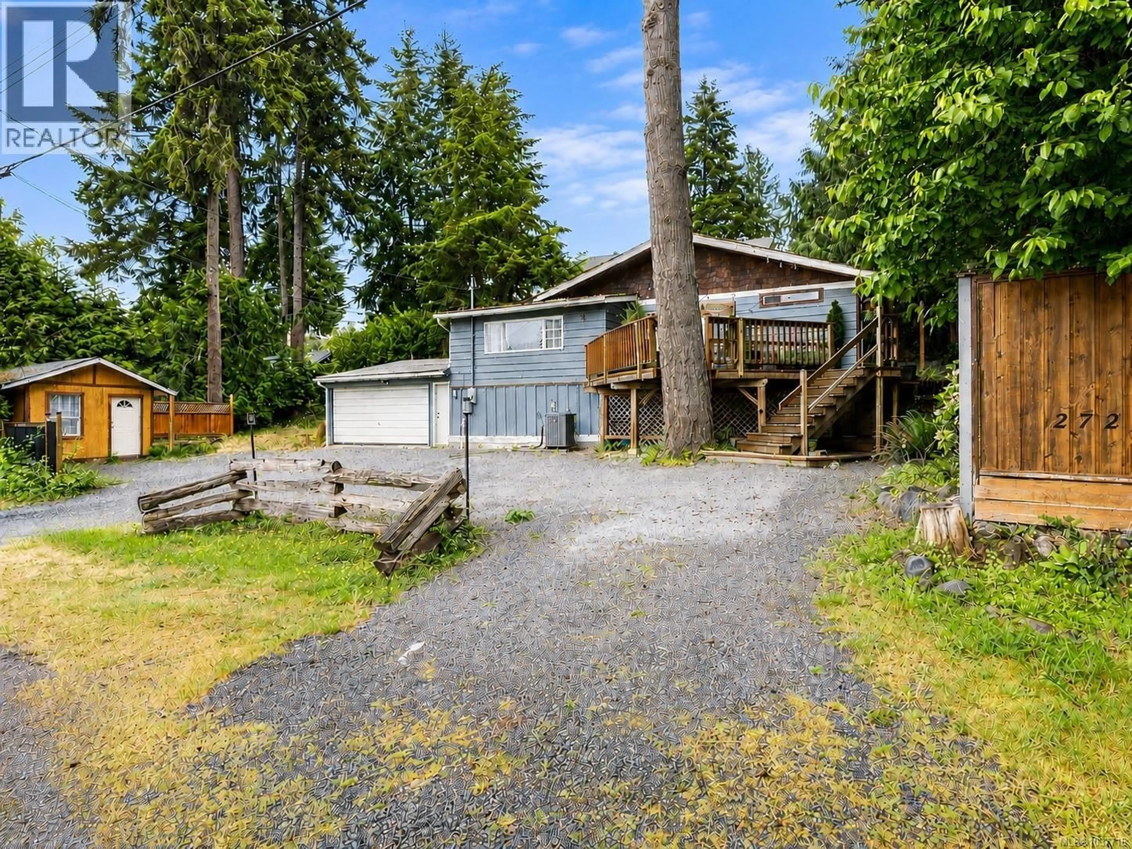 A pic from outside/outdoor area/front of a property/back of a property/a pic from drone, unknown for 2723 GIBSON PLACE, Shawnigan Lake British Columbia V0R2W0
