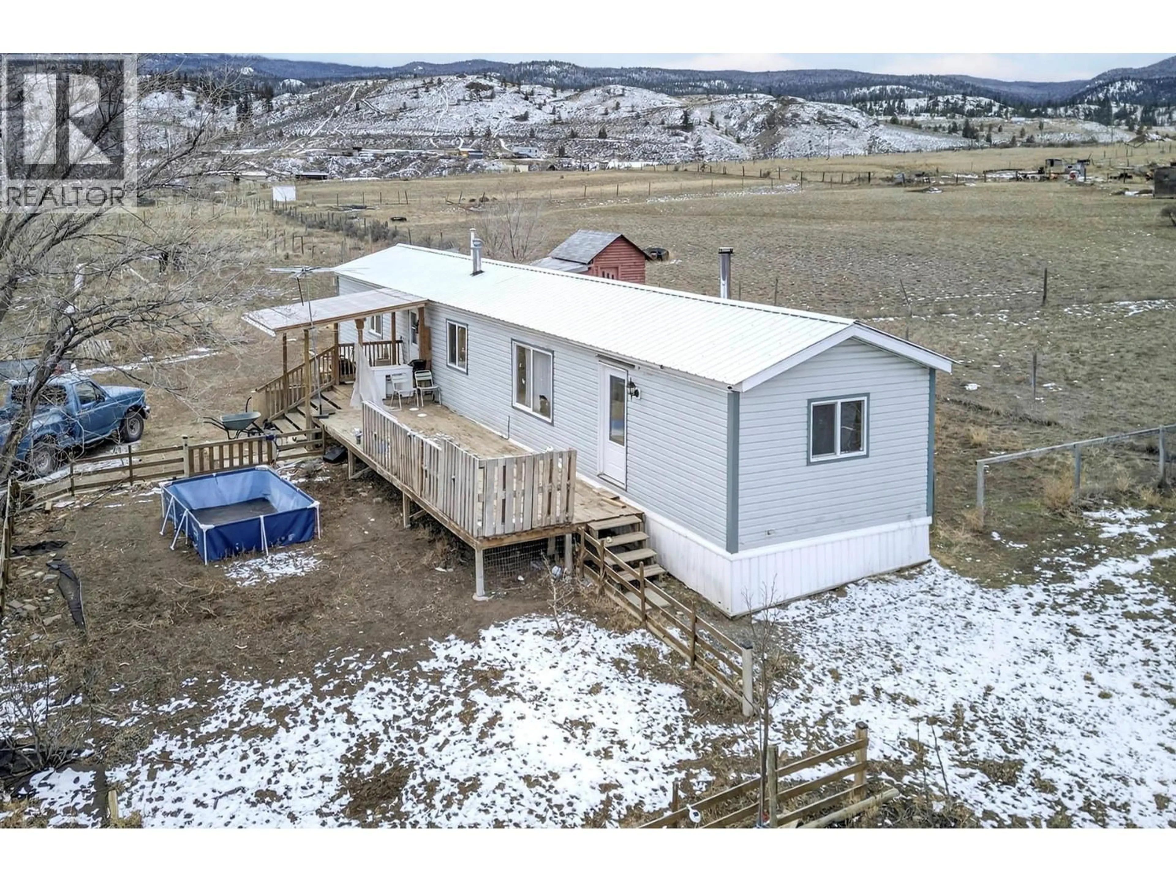 A pic from outside/outdoor area/front of a property/back of a property/a pic from drone, building for 5880 GARDI ROAD, Kamloops British Columbia V1S2A1