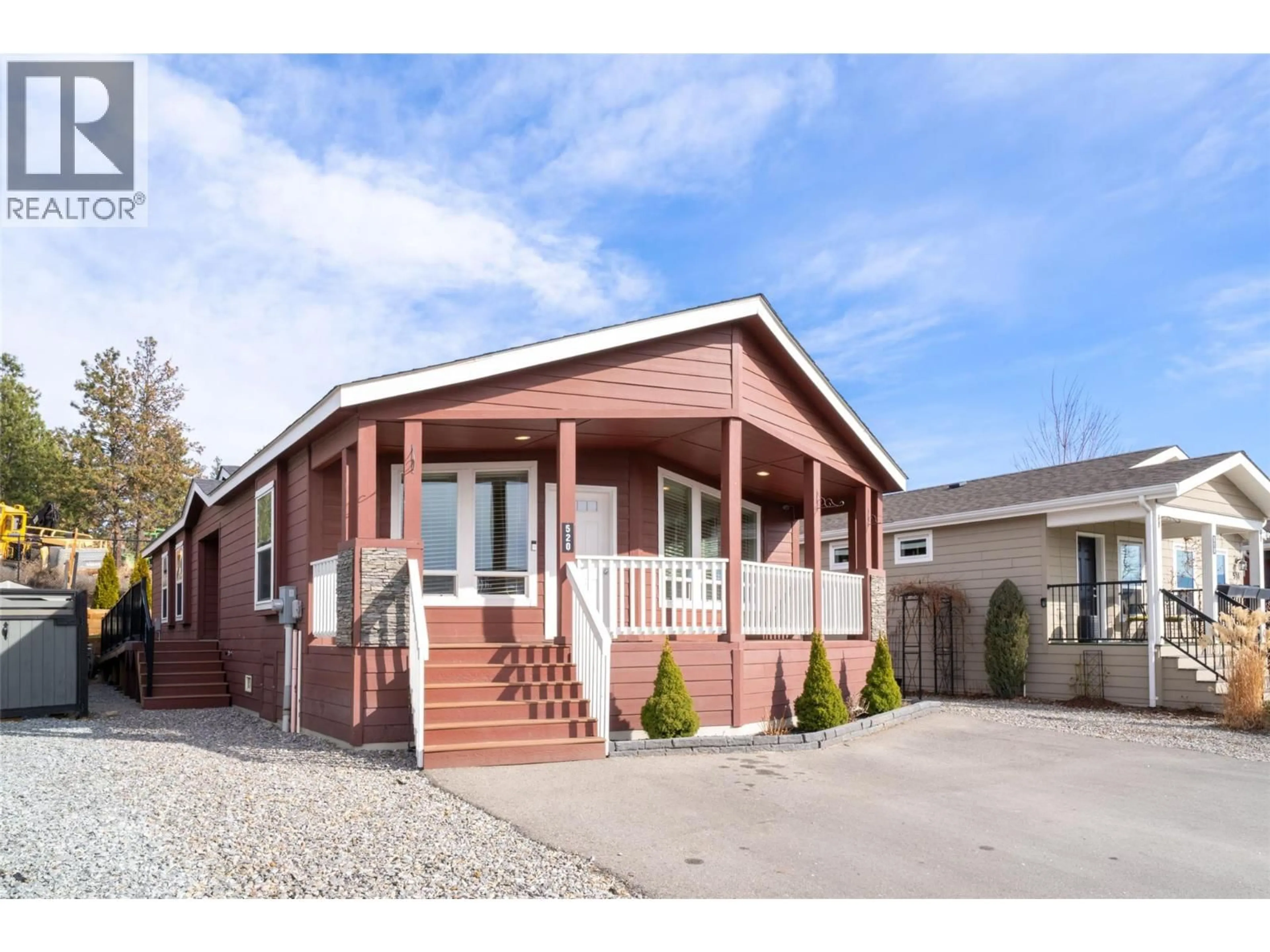 Home with vinyl exterior material, street for 520 - 2440 OLD OKANAGAN HIGHWAY, Westbank British Columbia V4T3A3
