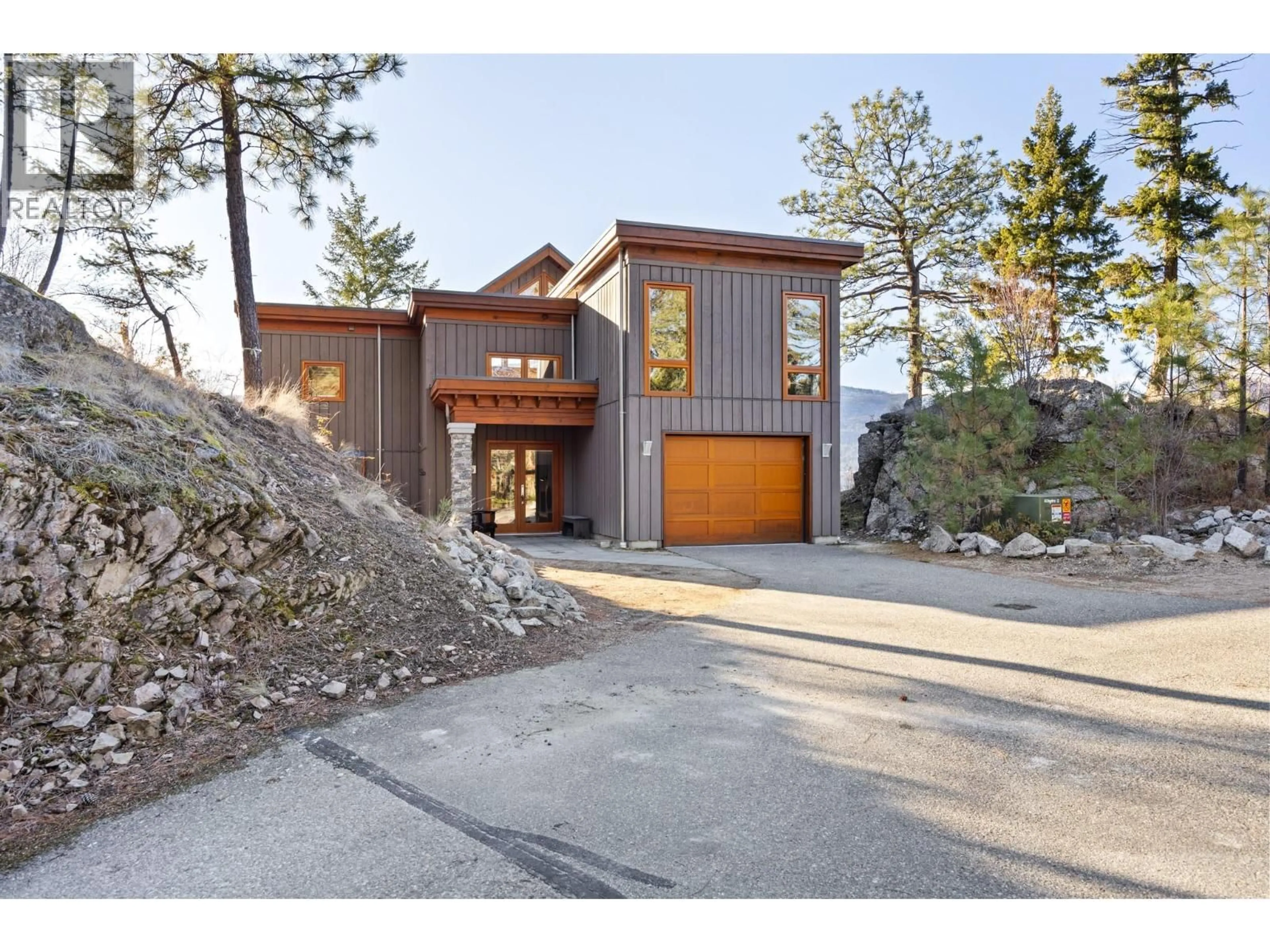 Home with brick exterior material, street for 159 - 9845 EASTSIDE ROAD, Vernon British Columbia V1H1Z2