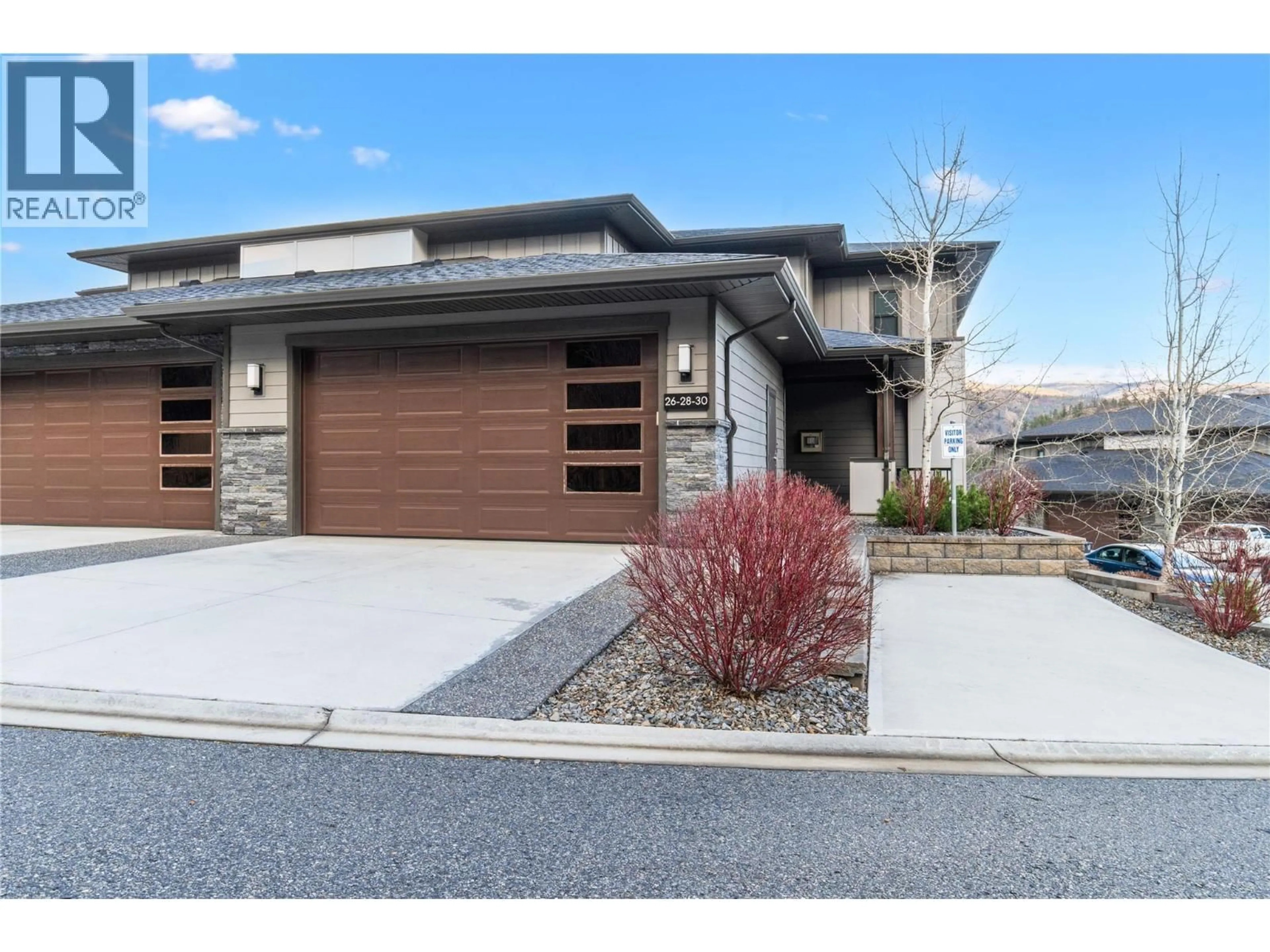 Home with brick exterior material, street for 26 - 2161 UPPER SUNDANCE DRIVE, West Kelowna British Columbia V4T3E7