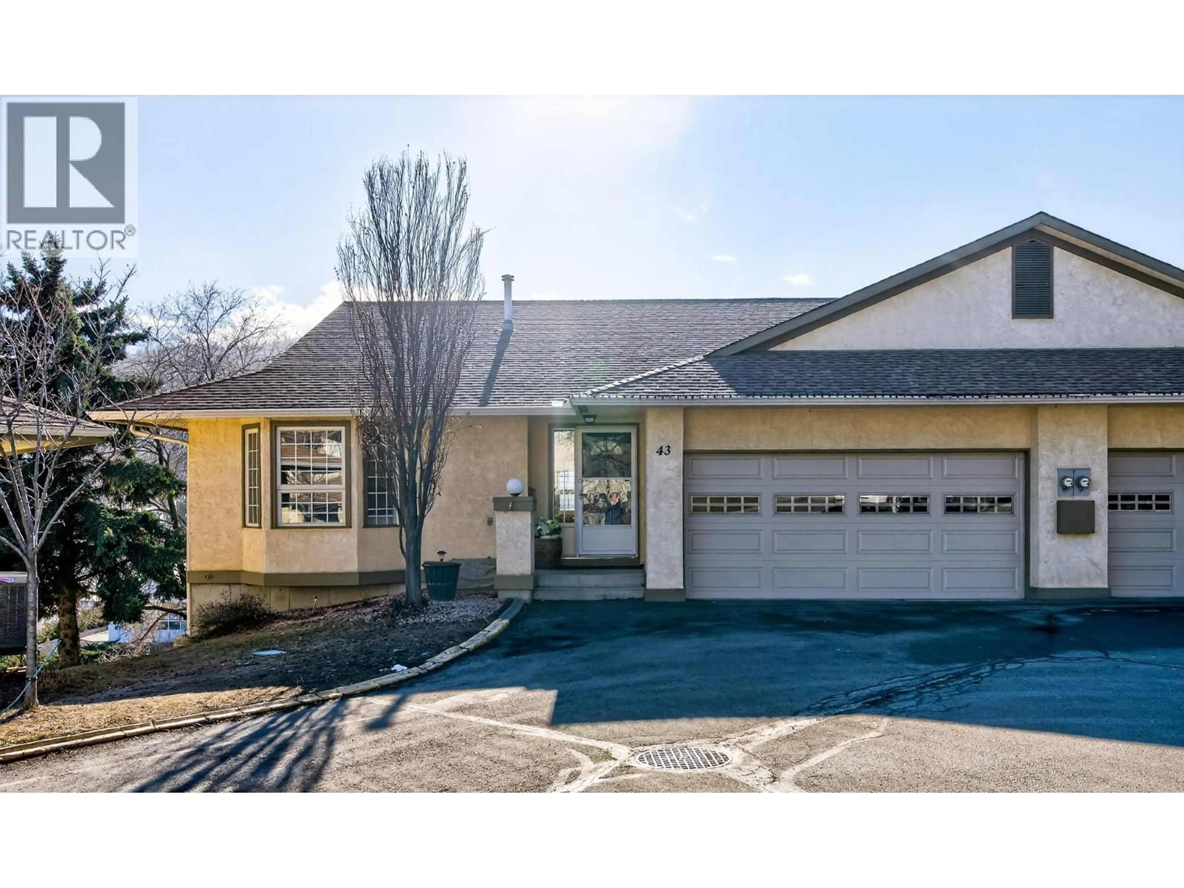 Home with vinyl exterior material, street for 43 - 1750 PACIFIC WAY WAY, Kamloops British Columbia V2E2K8