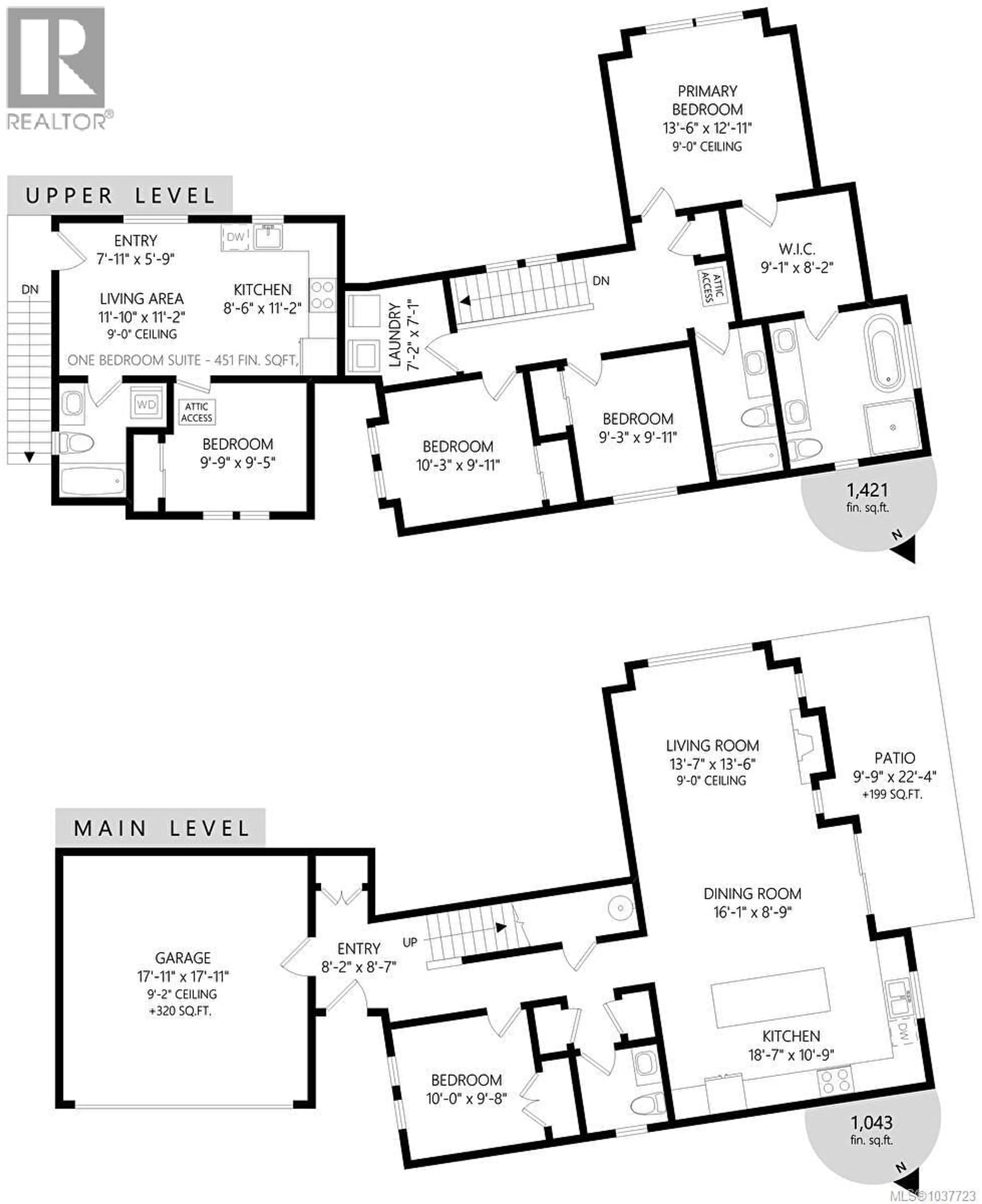 Floor plan for 658 WISTERIA RIDGE, Langford British Columbia V9B3N4