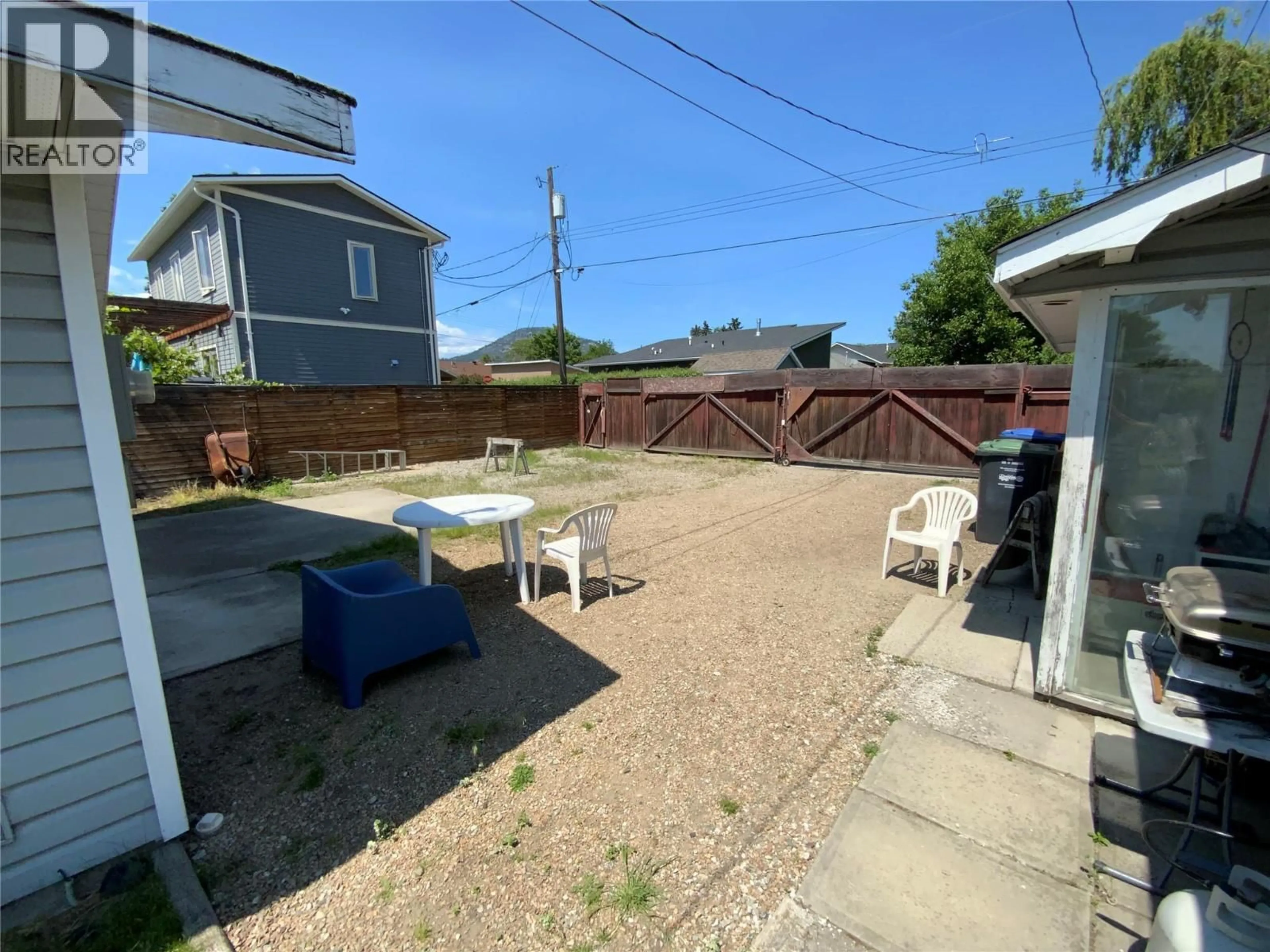 A pic from outside/outdoor area/front of a property/back of a property/a pic from drone, street for 449 CONKLIN AVENUE, Penticton British Columbia V2A2T3