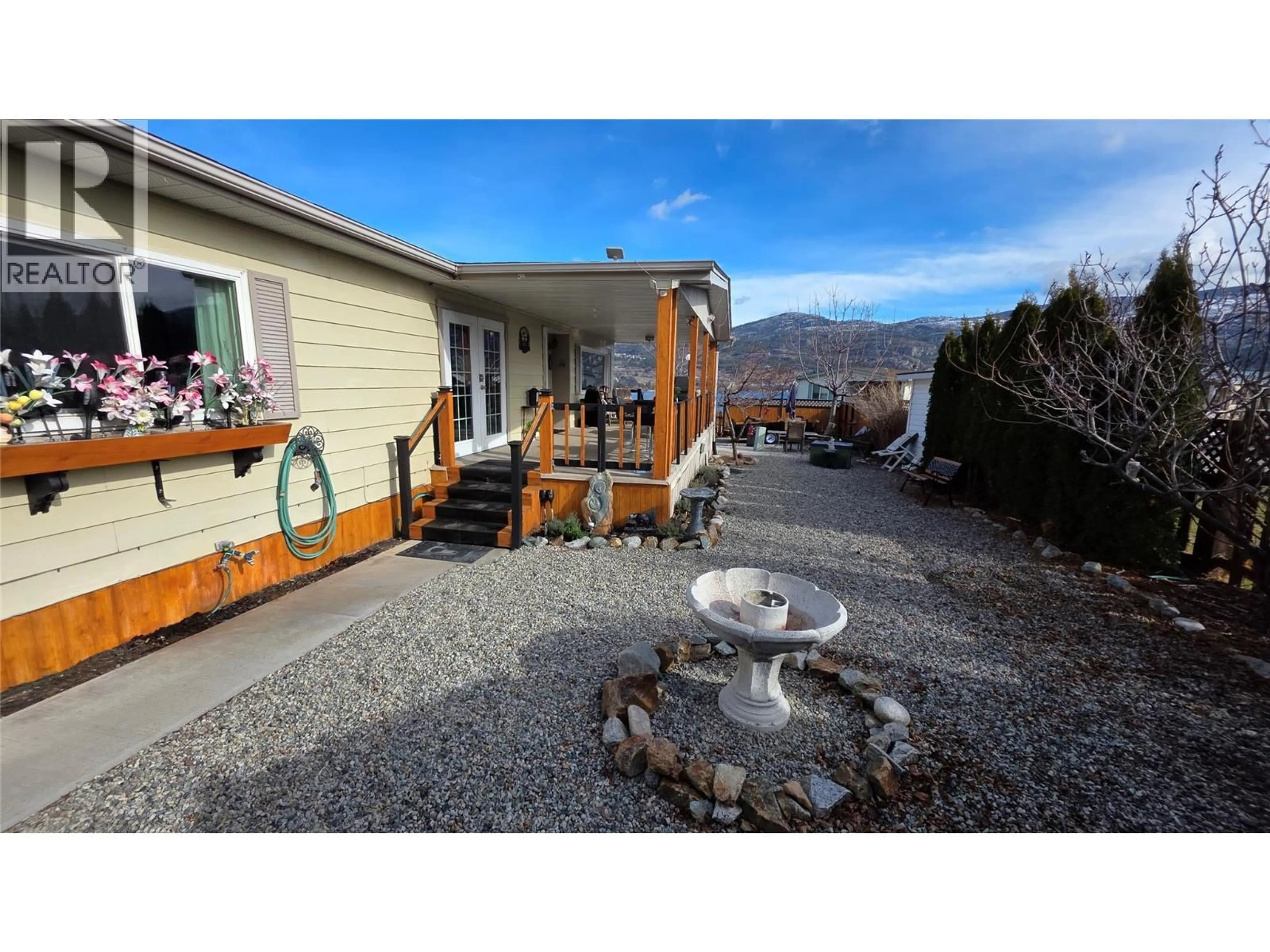 Patio, mountain view for 44 - 201 HIGHWAY 97 (RIVA RIDGE ESTATES) OTHER, Penticton British Columbia V2A0E4