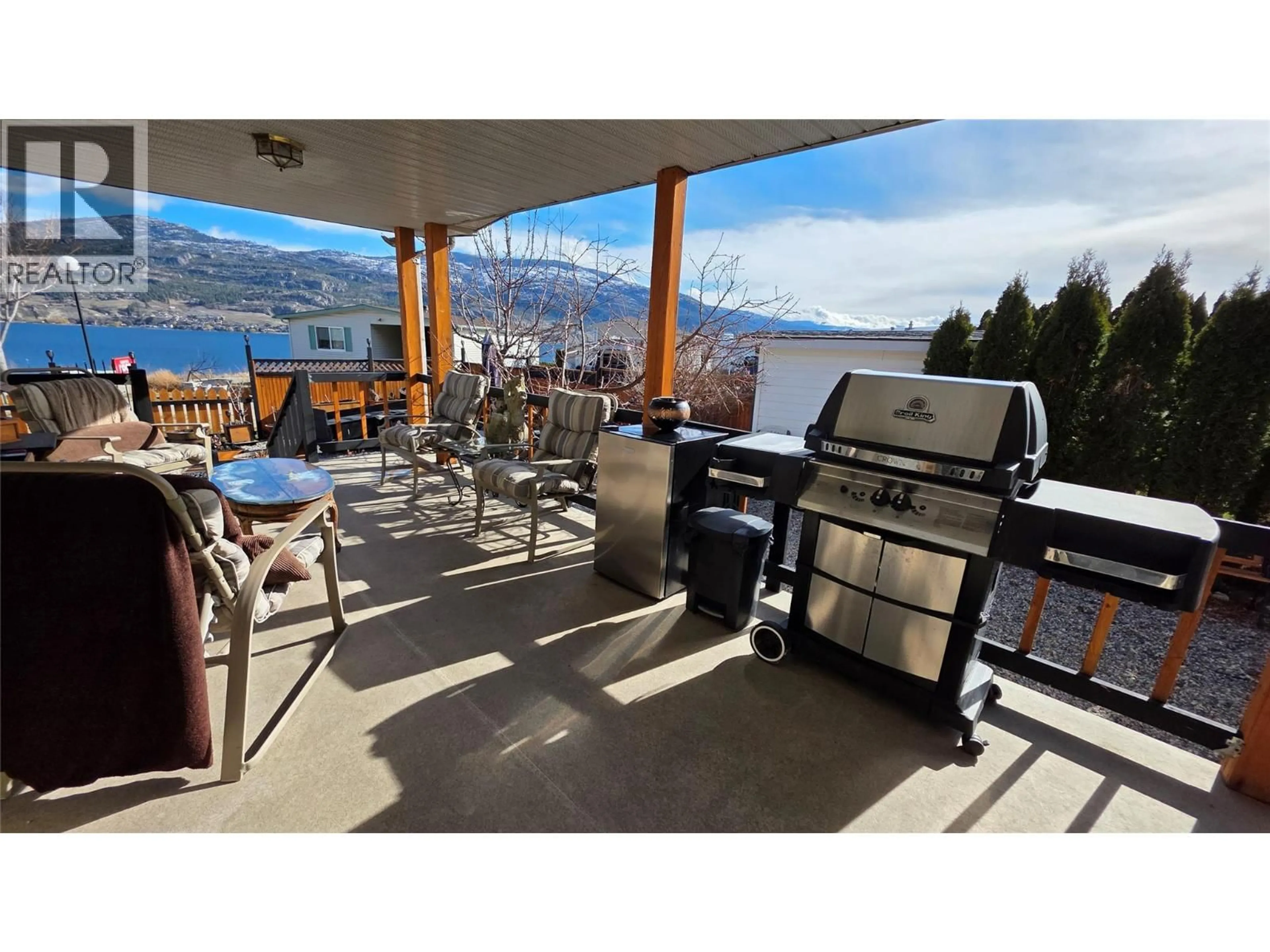Patio, mountain view for 44 - 201 HIGHWAY 97 (RIVA RIDGE ESTATES) OTHER, Penticton British Columbia V2A0E4