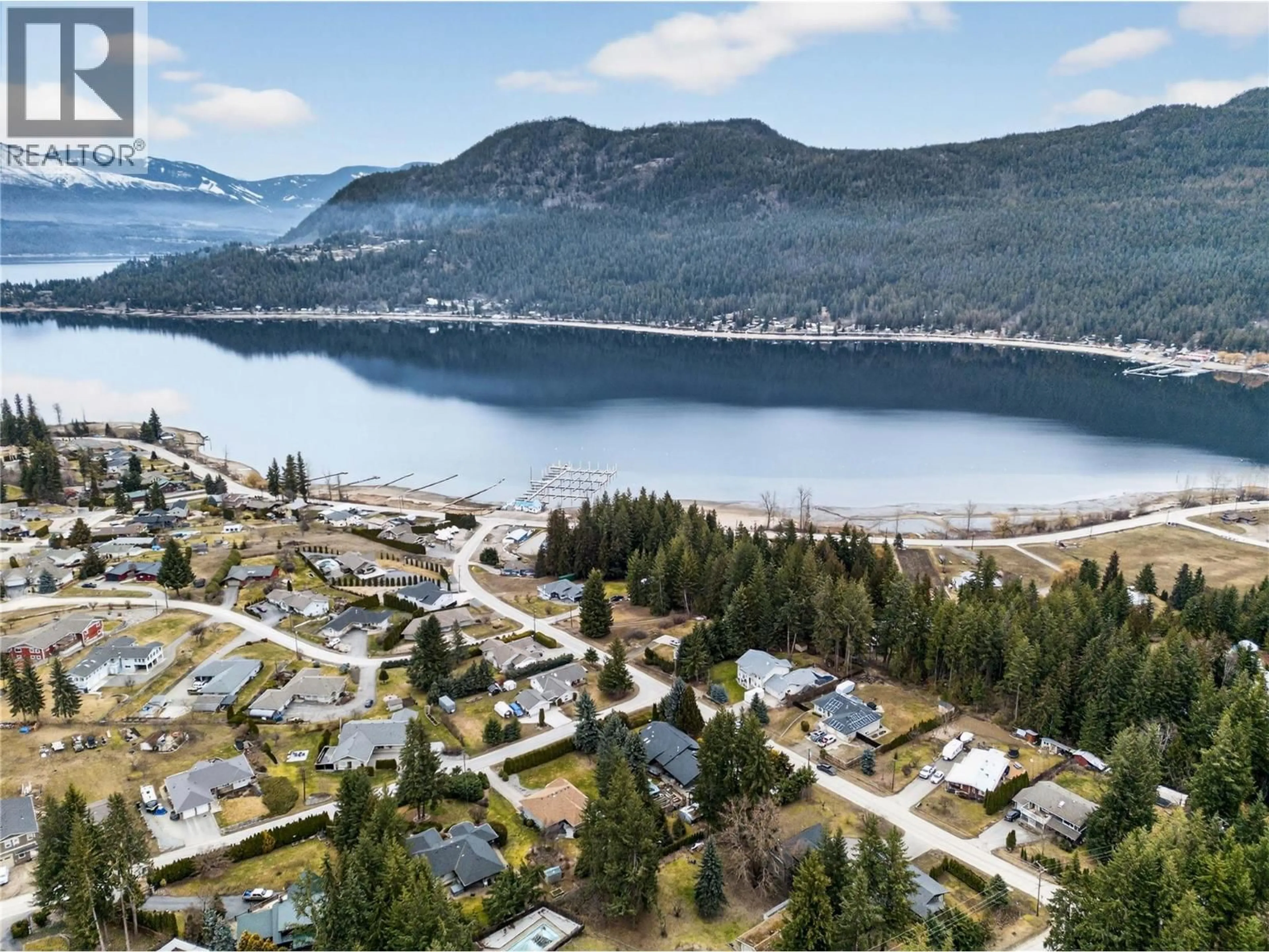 A pic from outside/outdoor area/front of a property/back of a property/a pic from drone, water/lake/river/ocean view for 2829 MARINE DRIVE, Blind Bay British Columbia V0E1H1
