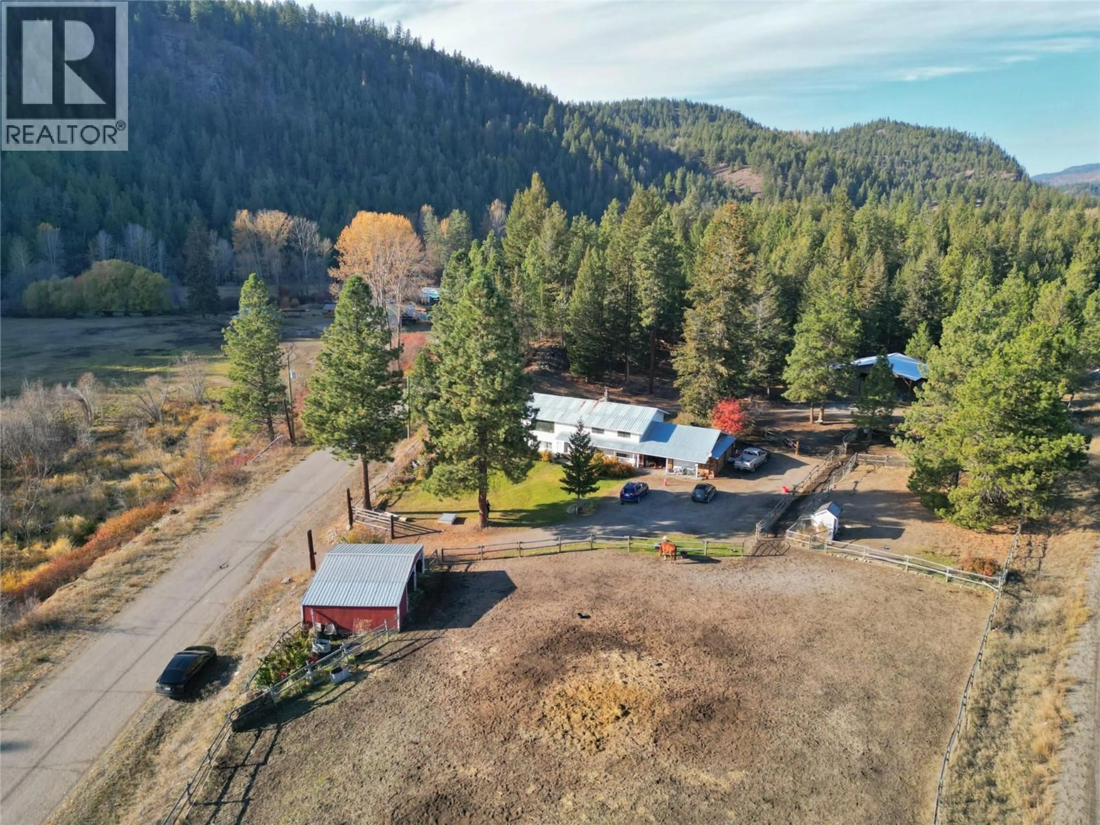 A pic from outside/outdoor area/front of a property/back of a property/a pic from drone, unknown for 849 OLD PRINCETON-MERRITT HIGHWAY, Princeton British Columbia V0X1W0