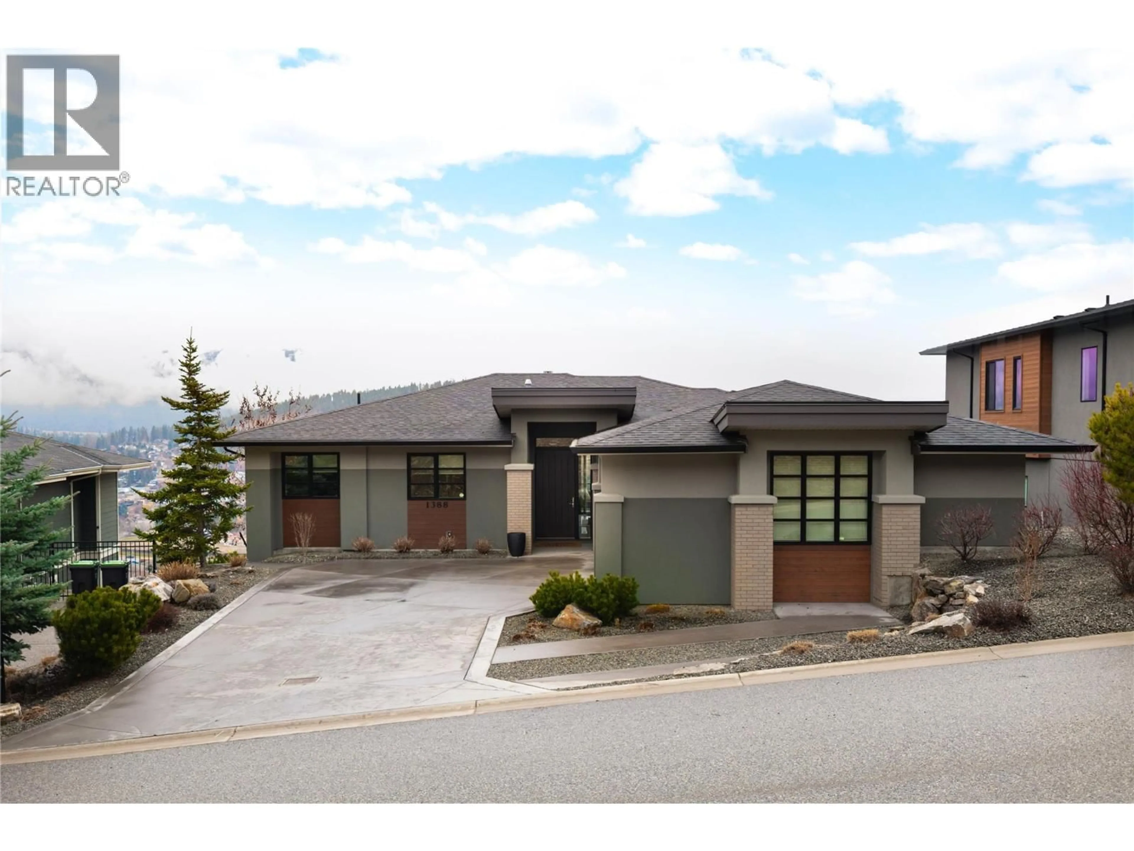 Home with brick exterior material, unknown for 1388 MINE HILL DRIVE, Kelowna British Columbia V1P1S5