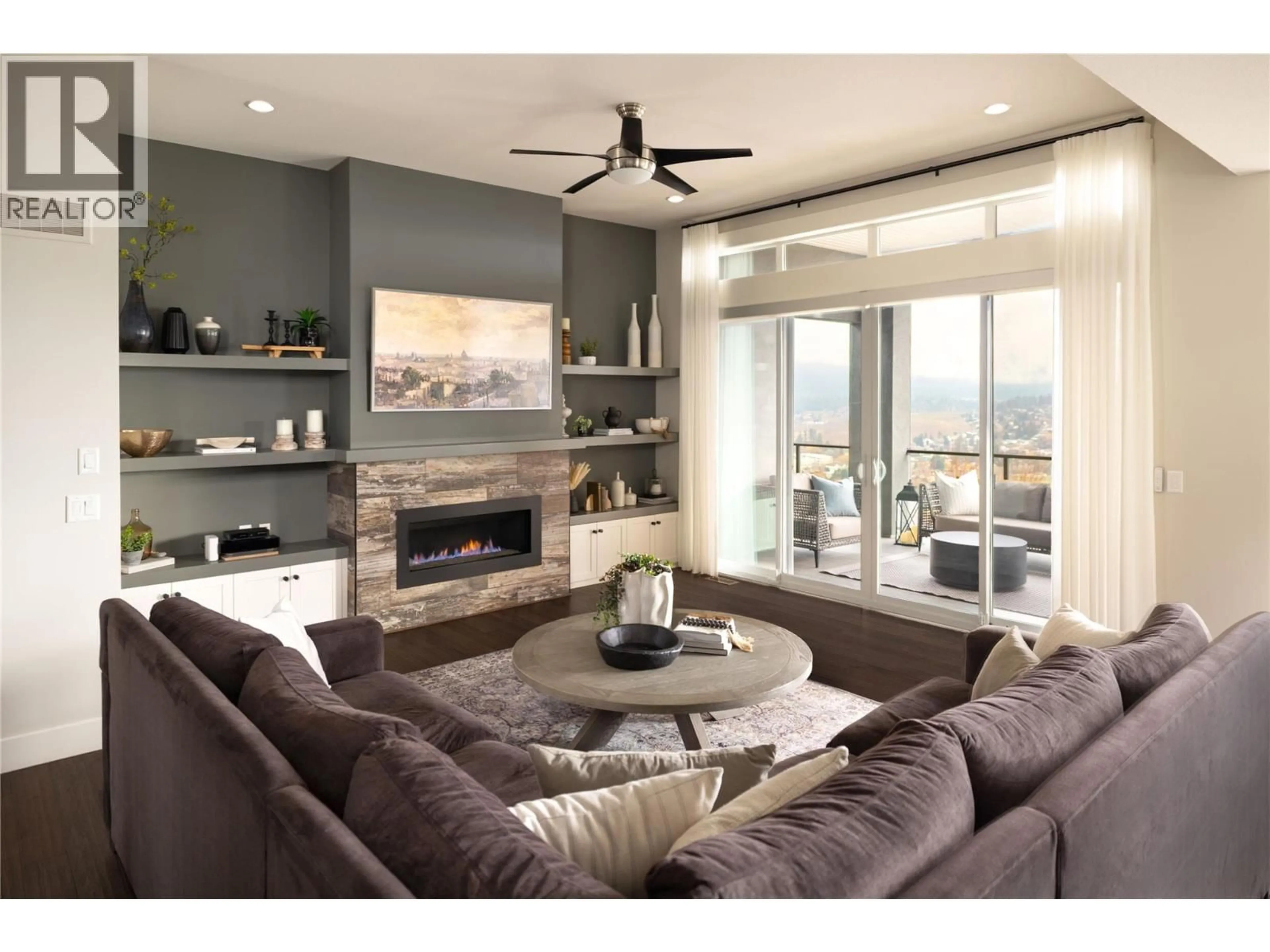 Living room with furniture, unknown for 1388 MINE HILL DRIVE, Kelowna British Columbia V1P1S5