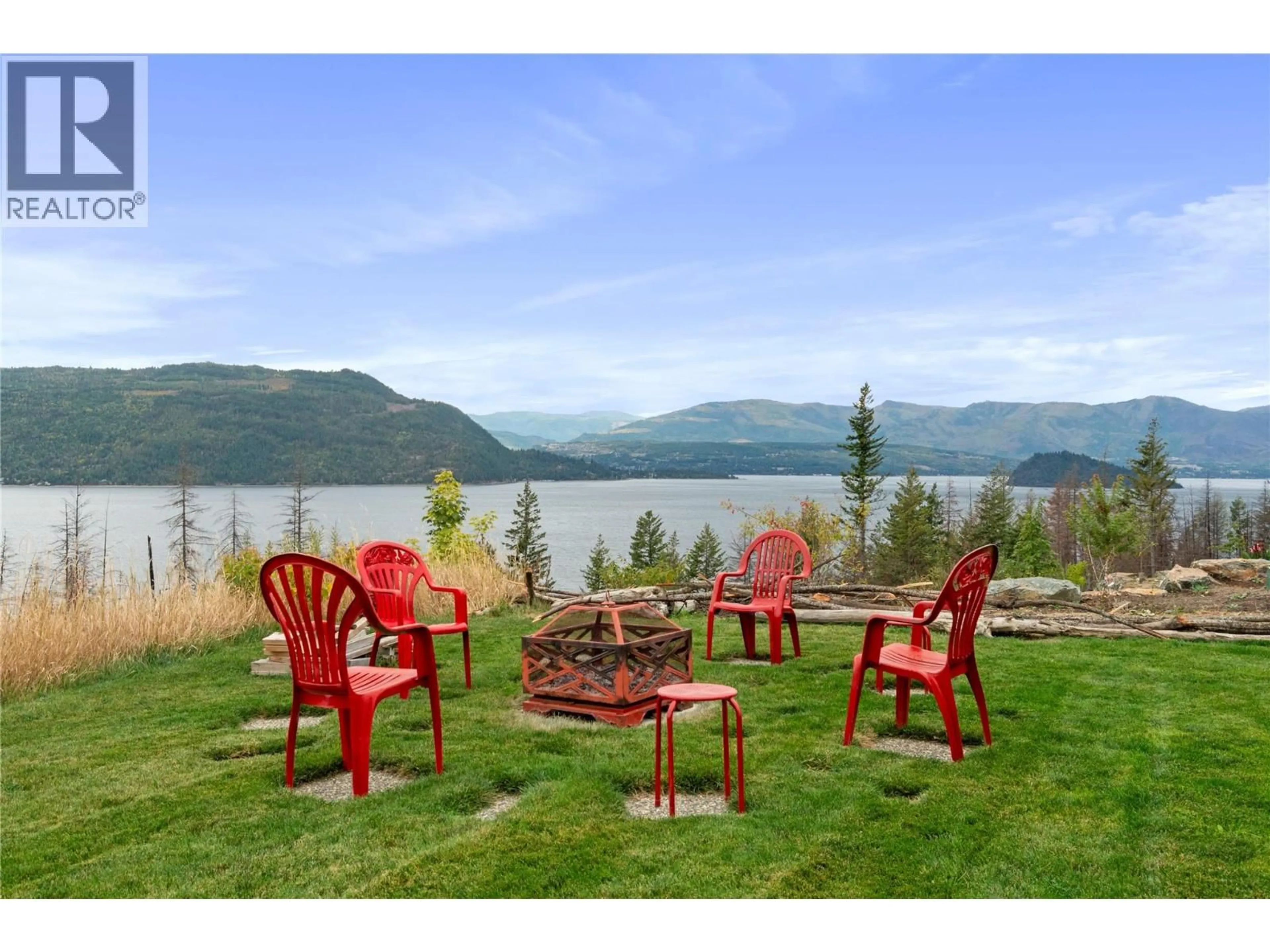 Patio, water/lake/river/ocean view for 5208 CELISTA PLACE, Celista British Columbia V0E1M6