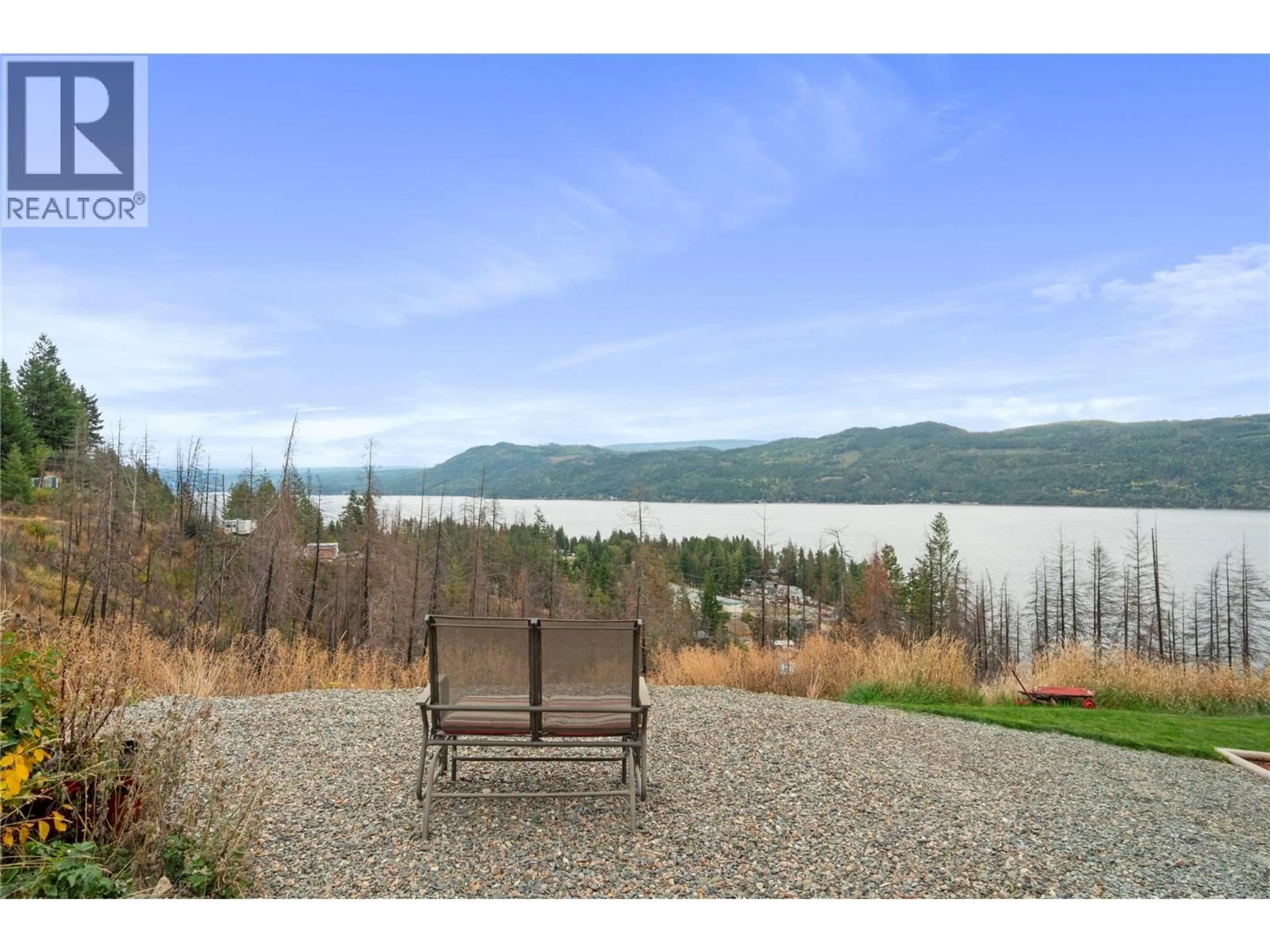 Patio, water/lake/river/ocean view for 5208 CELISTA PLACE, Celista British Columbia V0E1M6