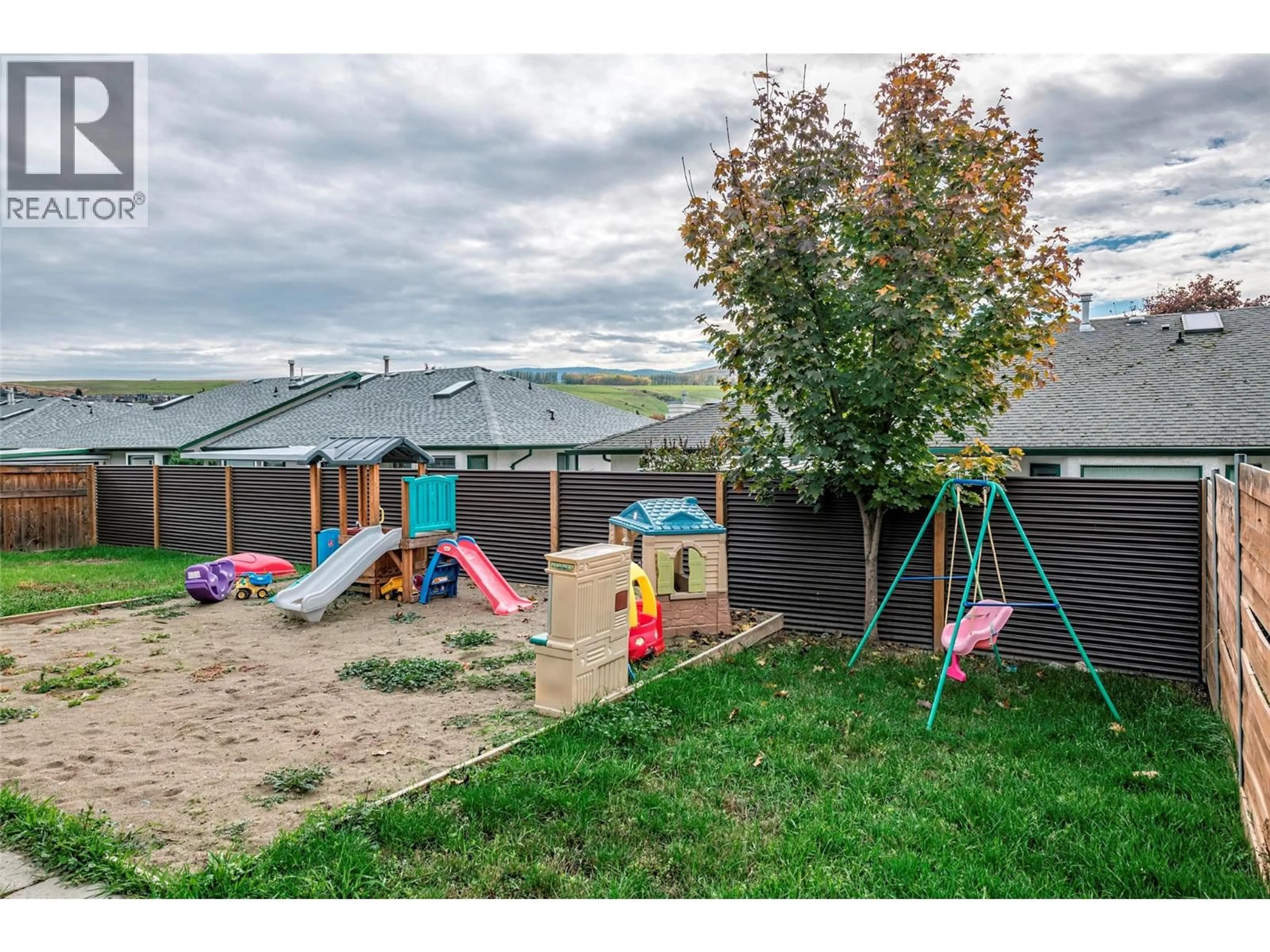 A pic from outside/outdoor area/front of a property/back of a property/a pic from drone, mountain view for 5604 ALLENBY CRESCENT, Vernon British Columbia V1T8P8