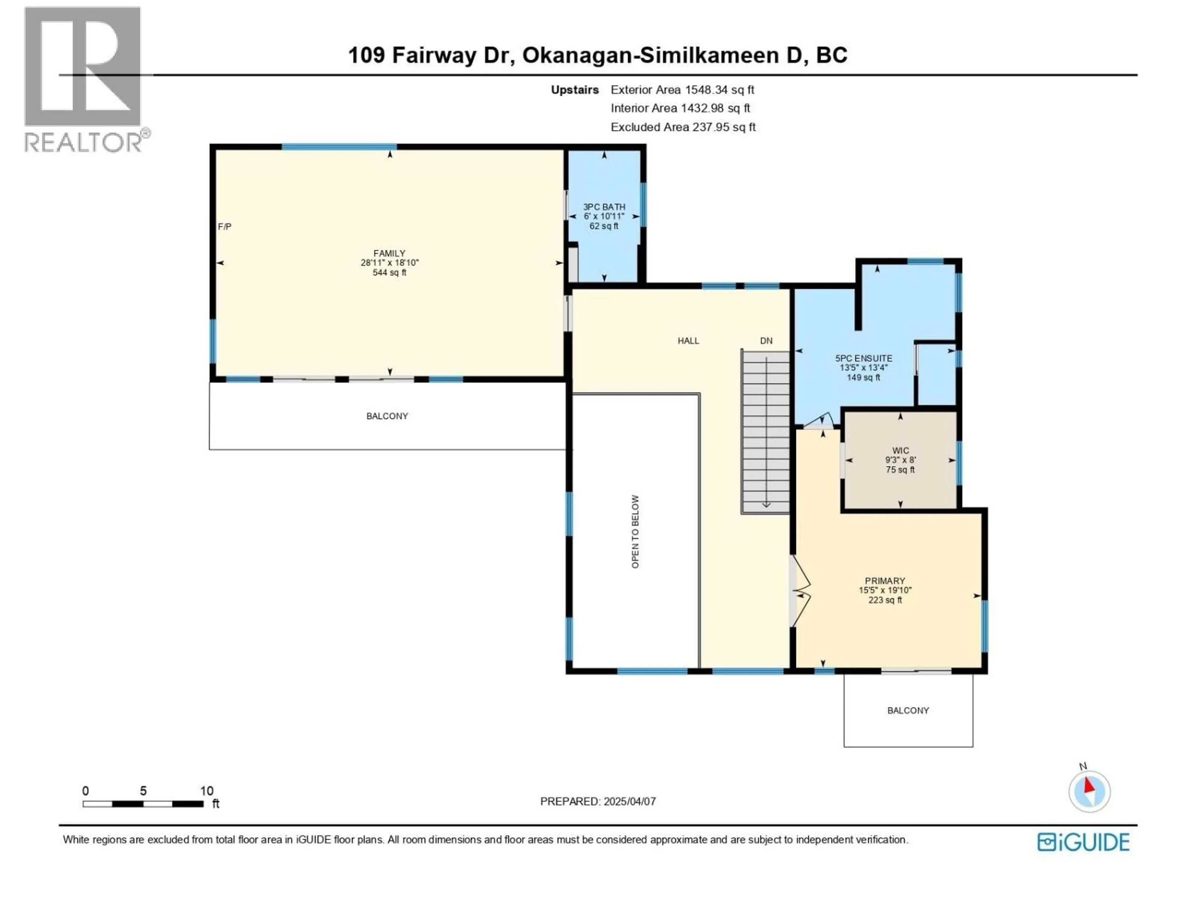 Floor plan for 109 FAIRWAY DRIVE, Kaleden British Columbia V0H1K0
