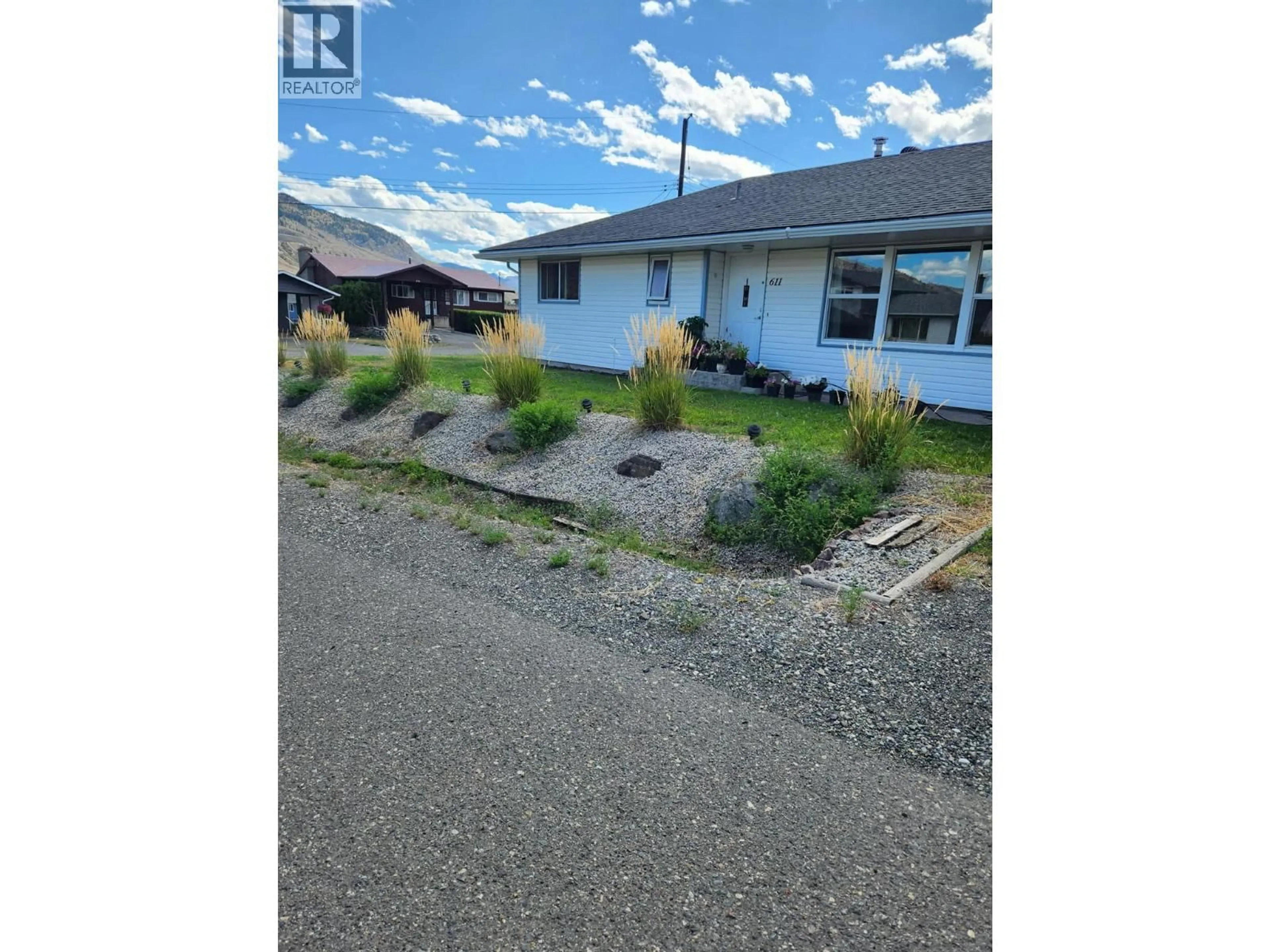 A pic from outside/outdoor area/front of a property/back of a property/a pic from drone, street for 611 PINE STREET, Ashcroft British Columbia V0K1A0