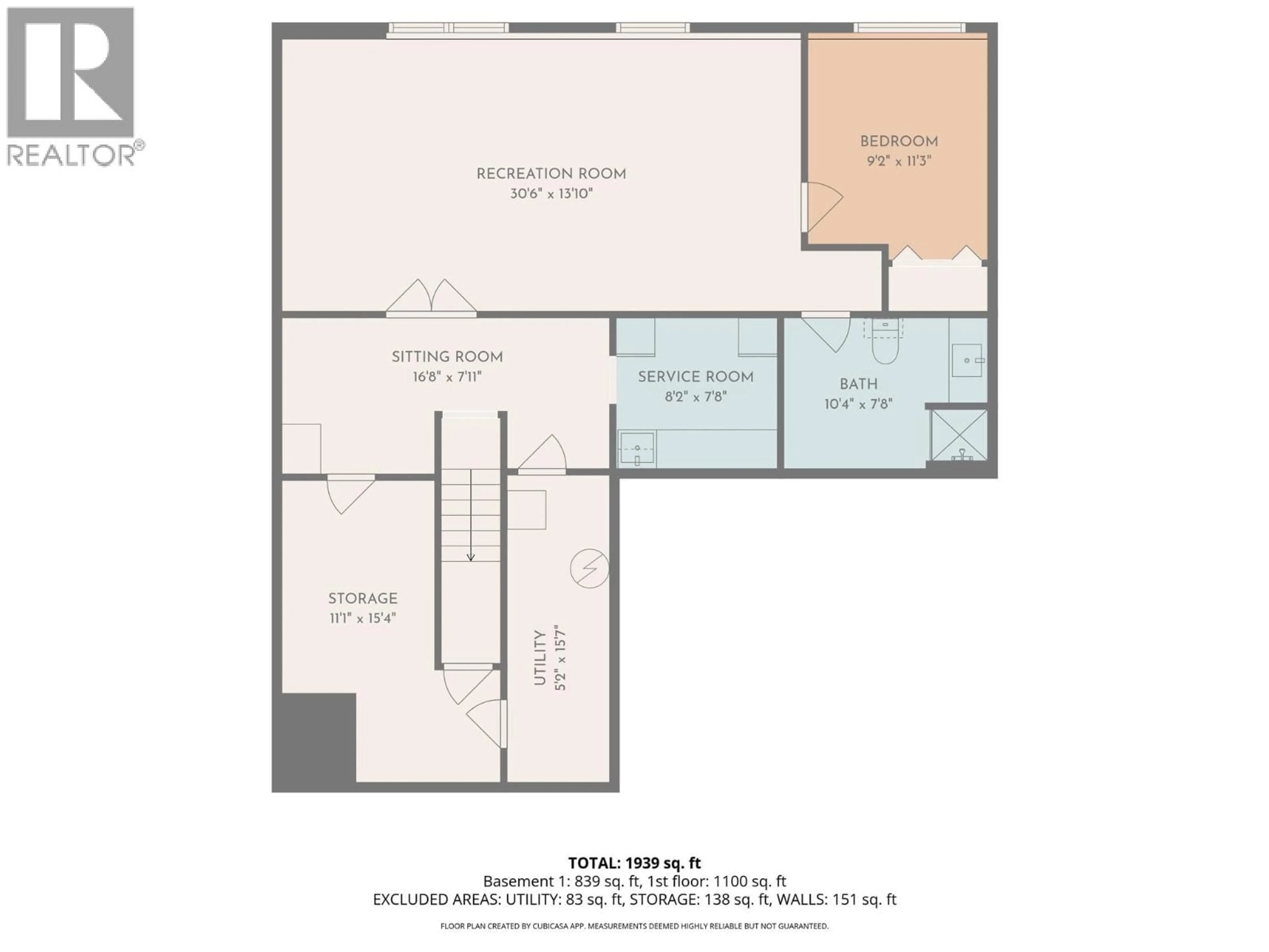 Floor plan for 8 - 2020 VAN HORNE DRIVE, Kamloops British Columbia V1S1G3