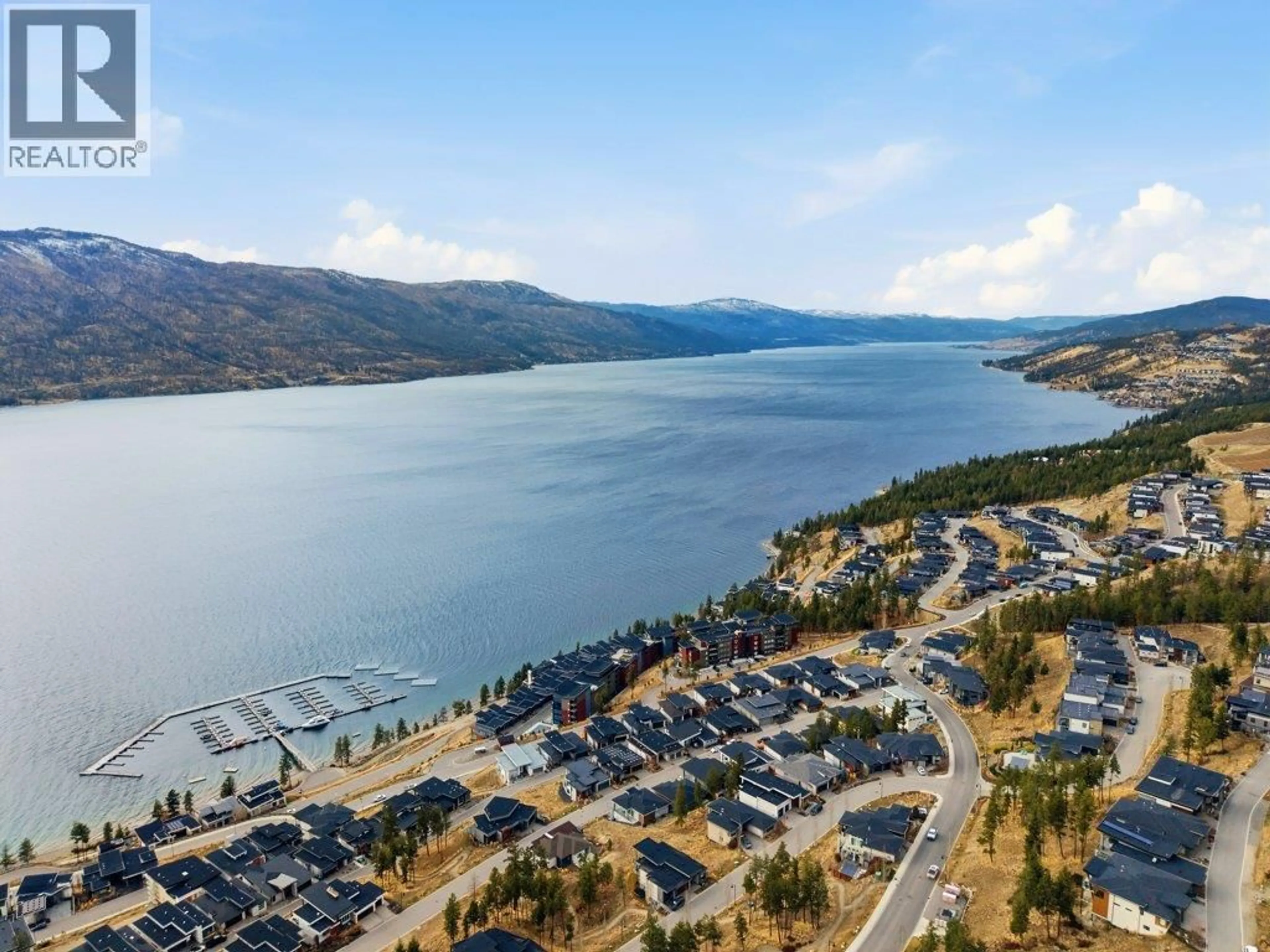 A pic from outside/outdoor area/front of a property/back of a property/a pic from drone, water/lake/river/ocean view for 3309 ASPEN LANE, Kelowna British Columbia V1V0C6