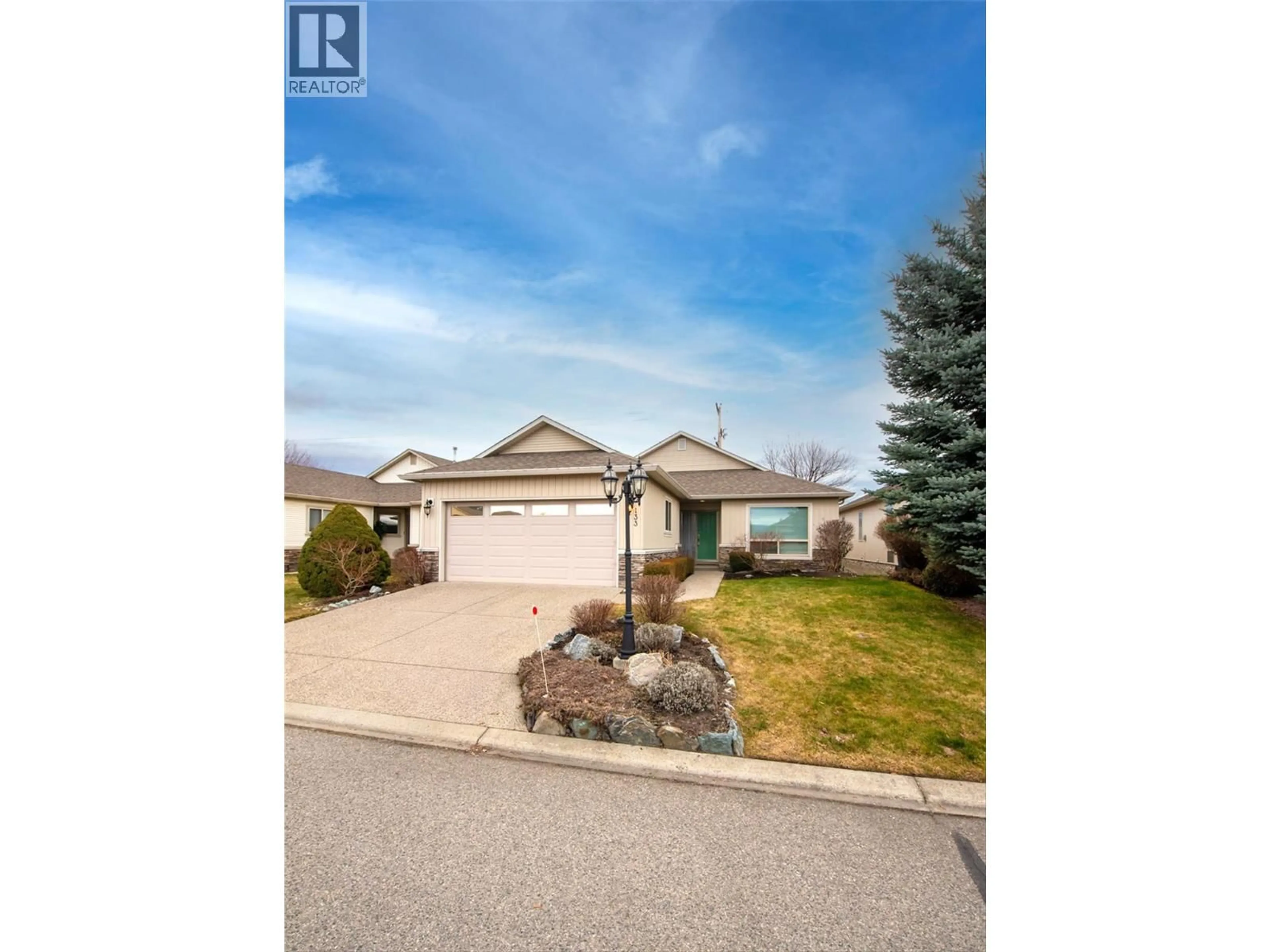 A pic from outside/outdoor area/front of a property/back of a property/a pic from drone, street for 133 - 2365 STILLINGFLEET ROAD, Kelowna British Columbia V1W4X5