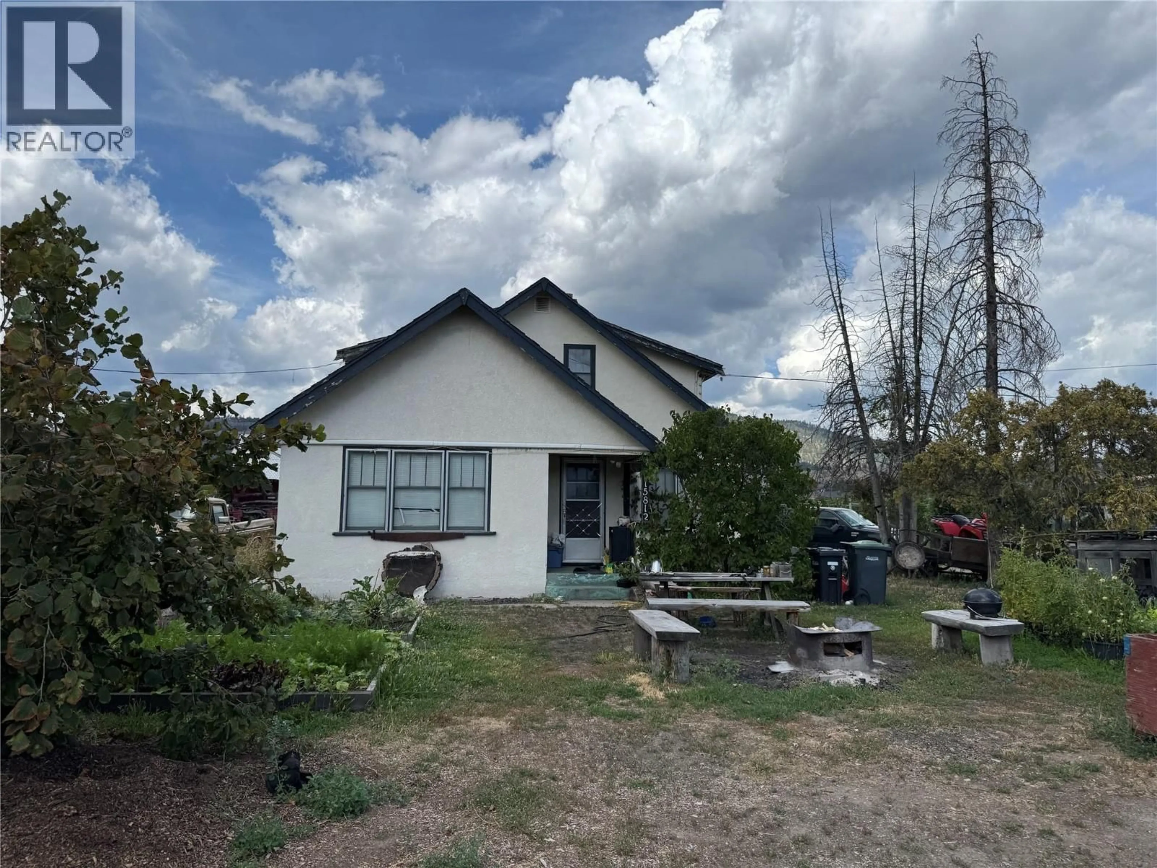 A pic from outside/outdoor area/front of a property/back of a property/a pic from drone, unknown for 15812 LOGIE ROAD, Summerland British Columbia V0H1Z6