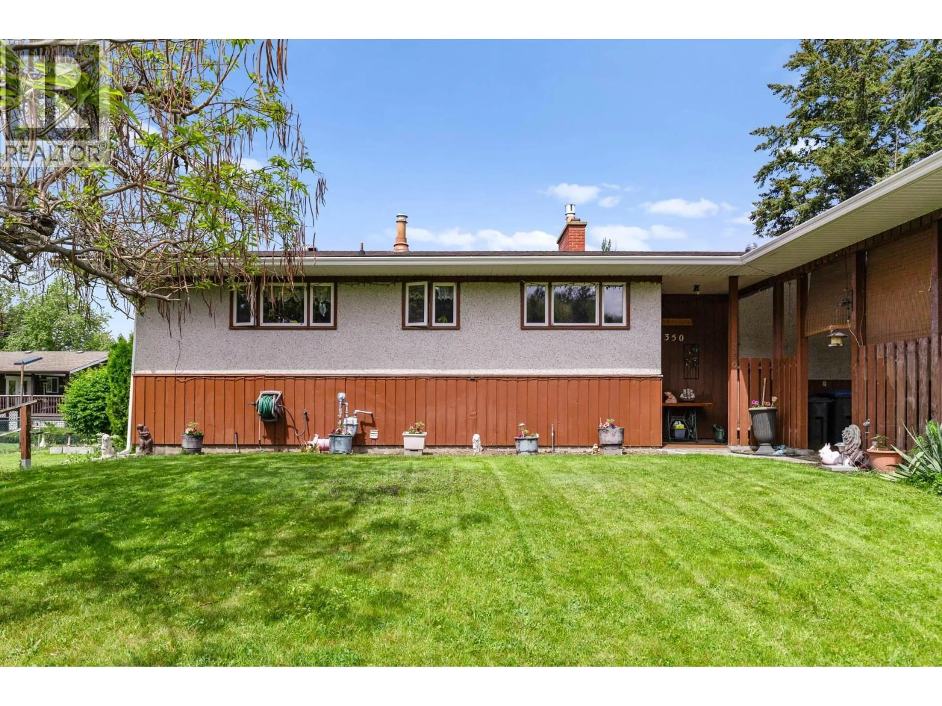 Home with brick exterior material, street for 350 CLARISSA ROAD, Kelowna British Columbia V1X1G8