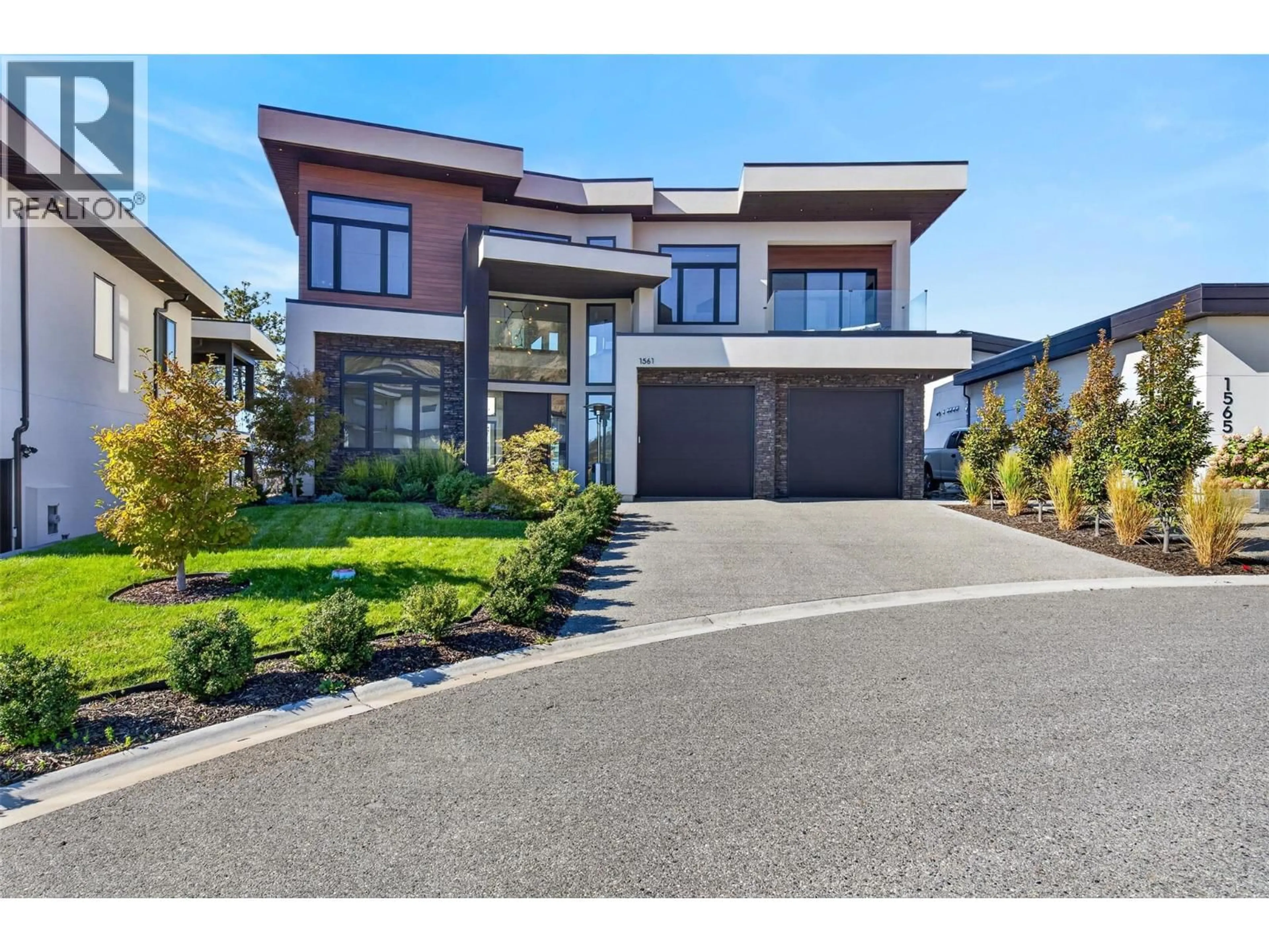 Home with brick exterior material, street for 1561 CABERNET COURT, West Kelowna British Columbia V4T3B5