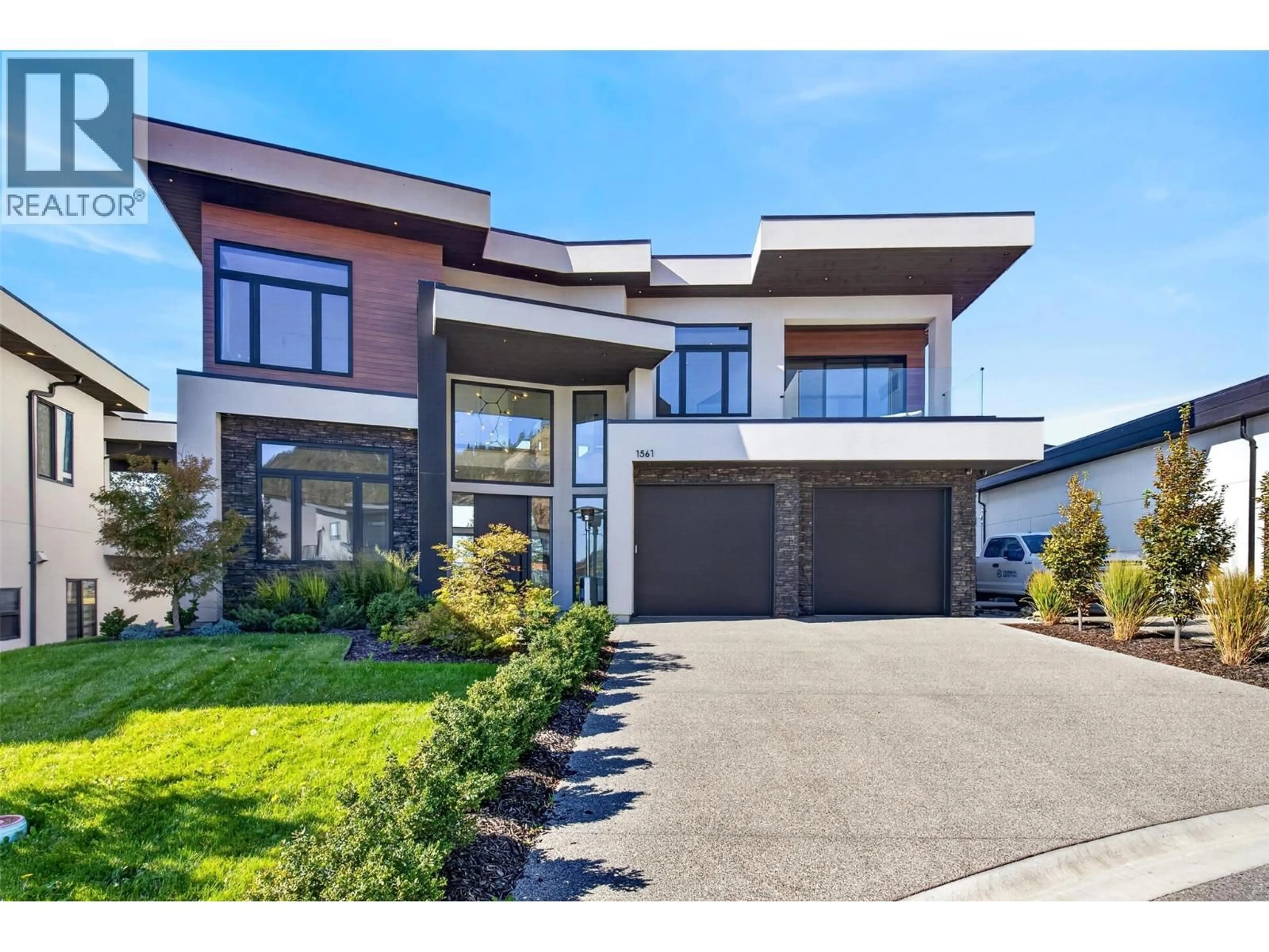Home with brick exterior material, street for 1561 CABERNET COURT, West Kelowna British Columbia V4T3B5