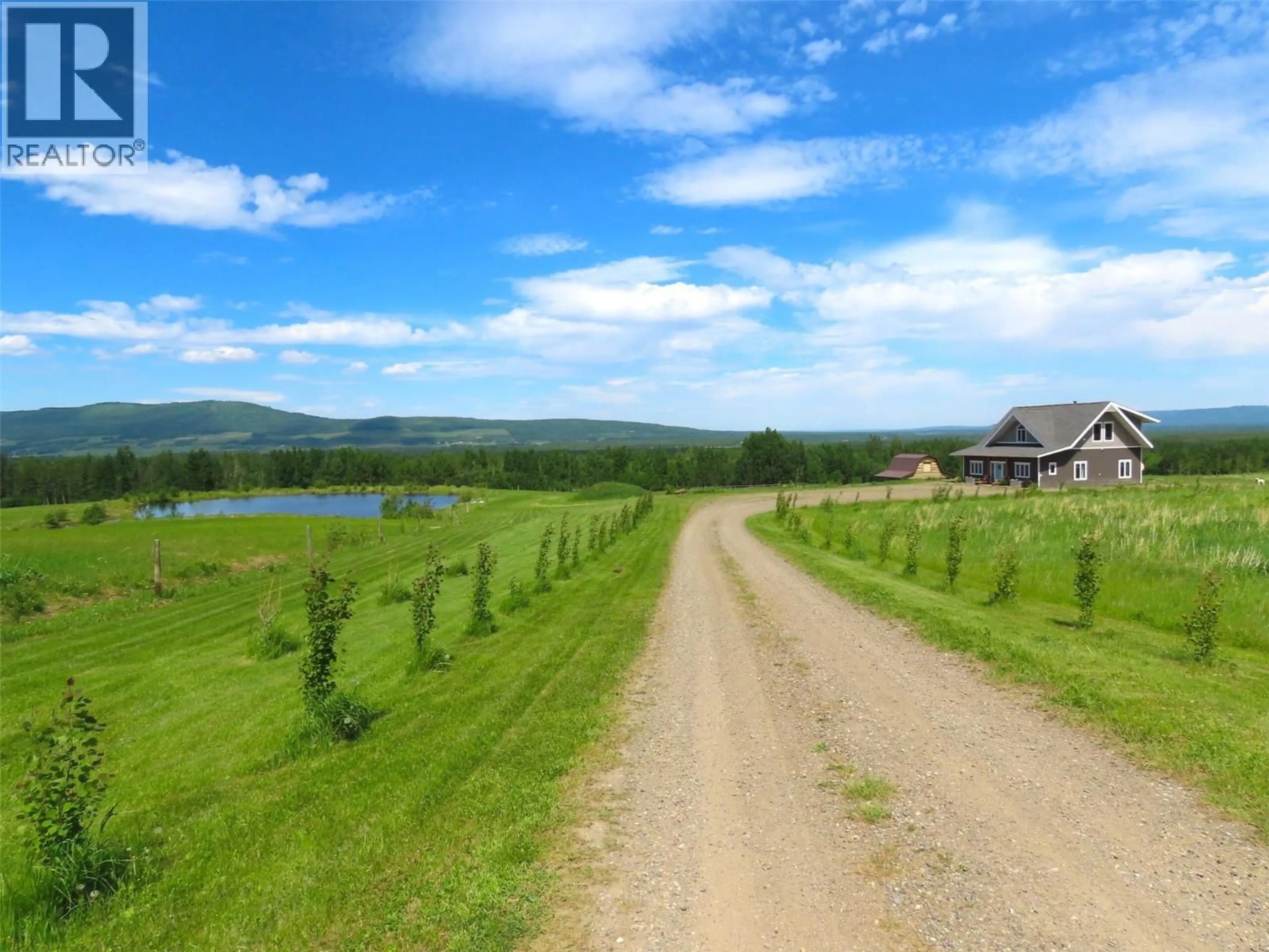 A pic from outside/outdoor area/front of a property/back of a property/a pic from drone, unknown for 610 COWIE CREEK ROAD, Chetwynd British Columbia V0C1J0