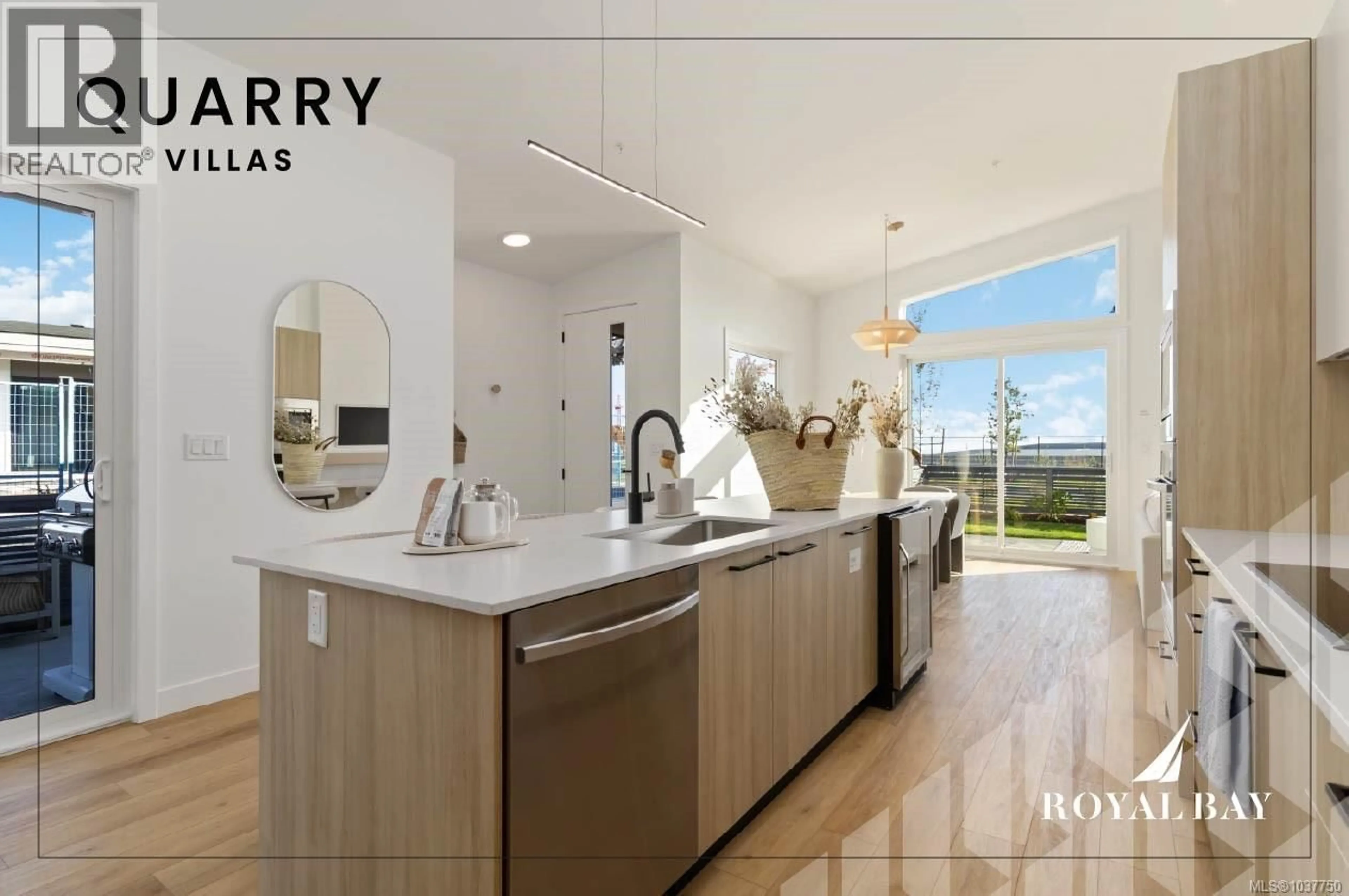 Contemporary kitchen, ceramic/tile floor for 20 - 3638 RESTORATION WAY, Colwood British Columbia V9C0R9