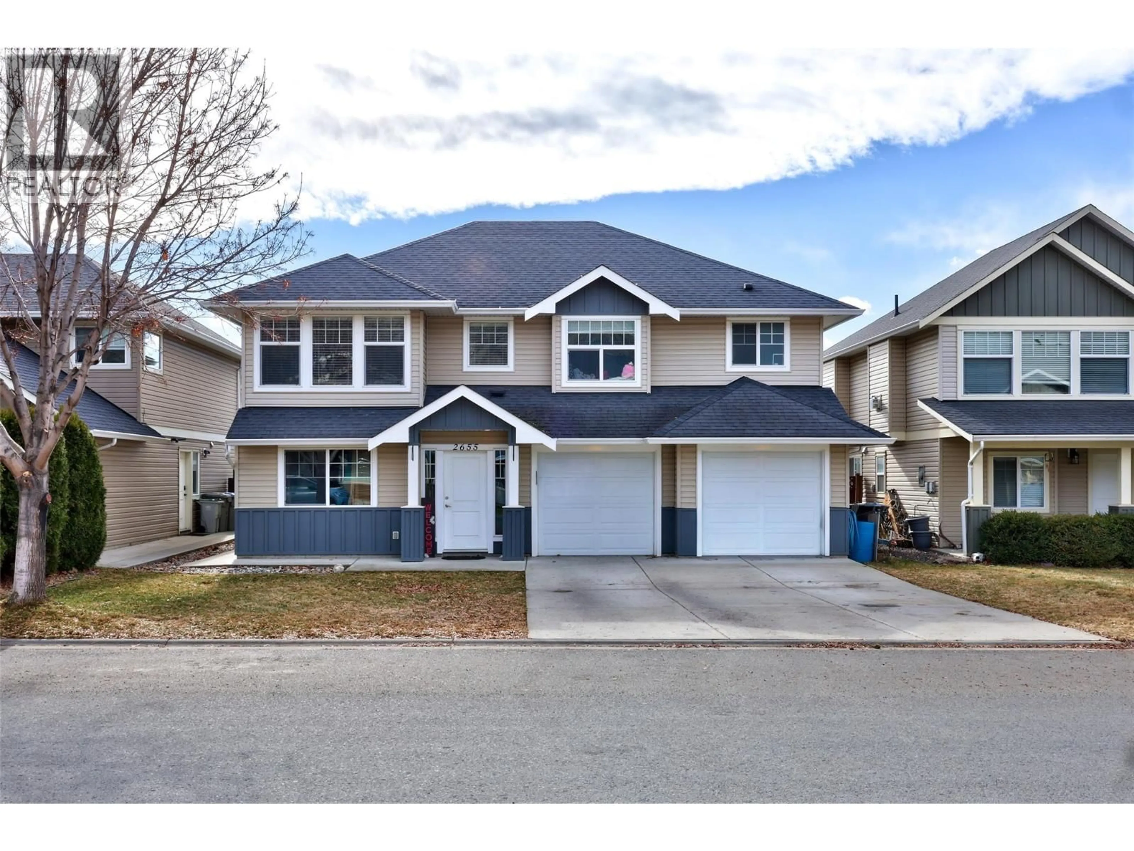 Home with vinyl exterior material, street for 2655 ROSEWOOD AVENUE, Kamloops British Columbia V2B0C4