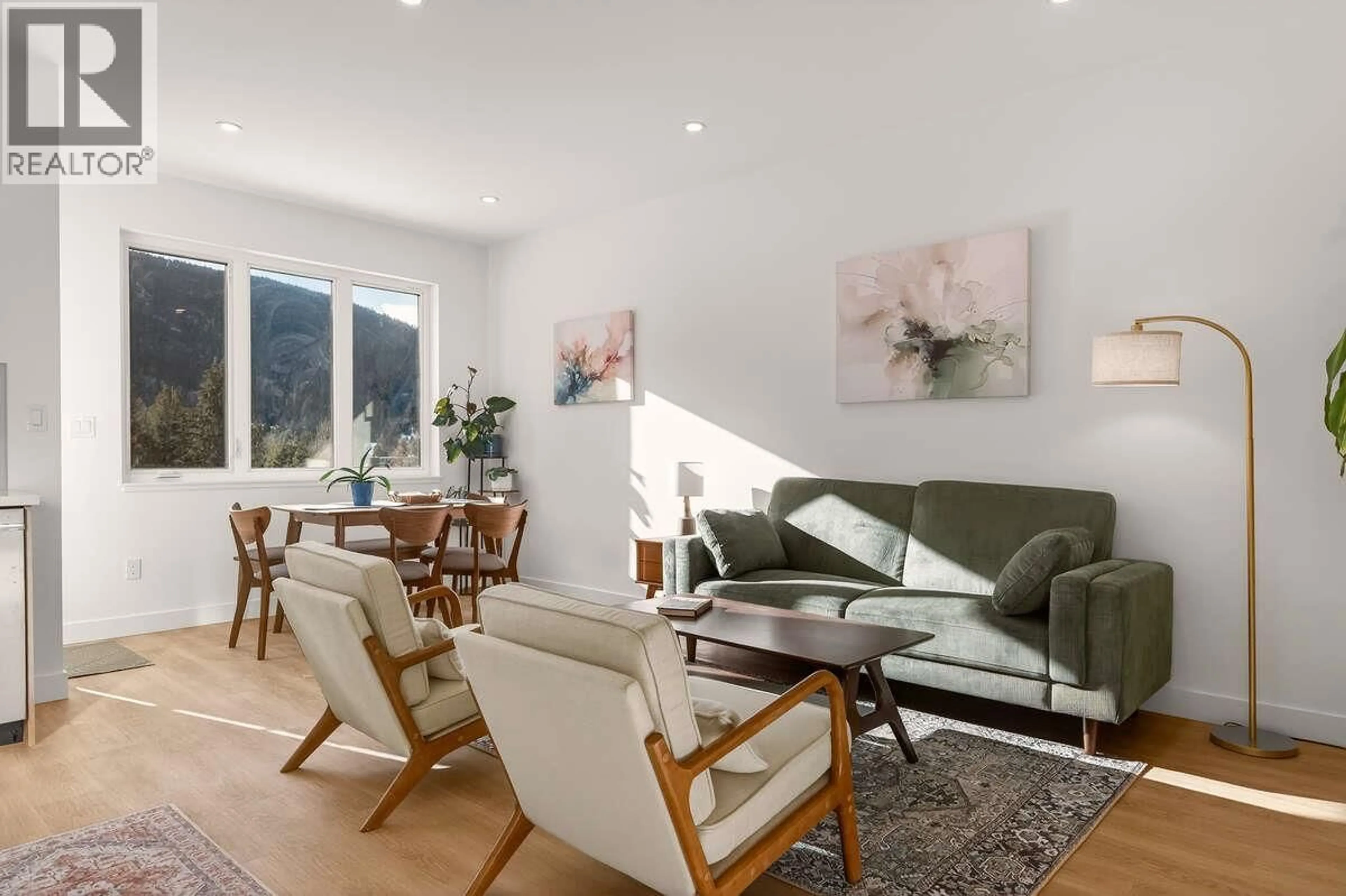 Living room with furniture, wood/laminate floor for B - 2224 FALLS STREET, Nelson British Columbia V1L1K4