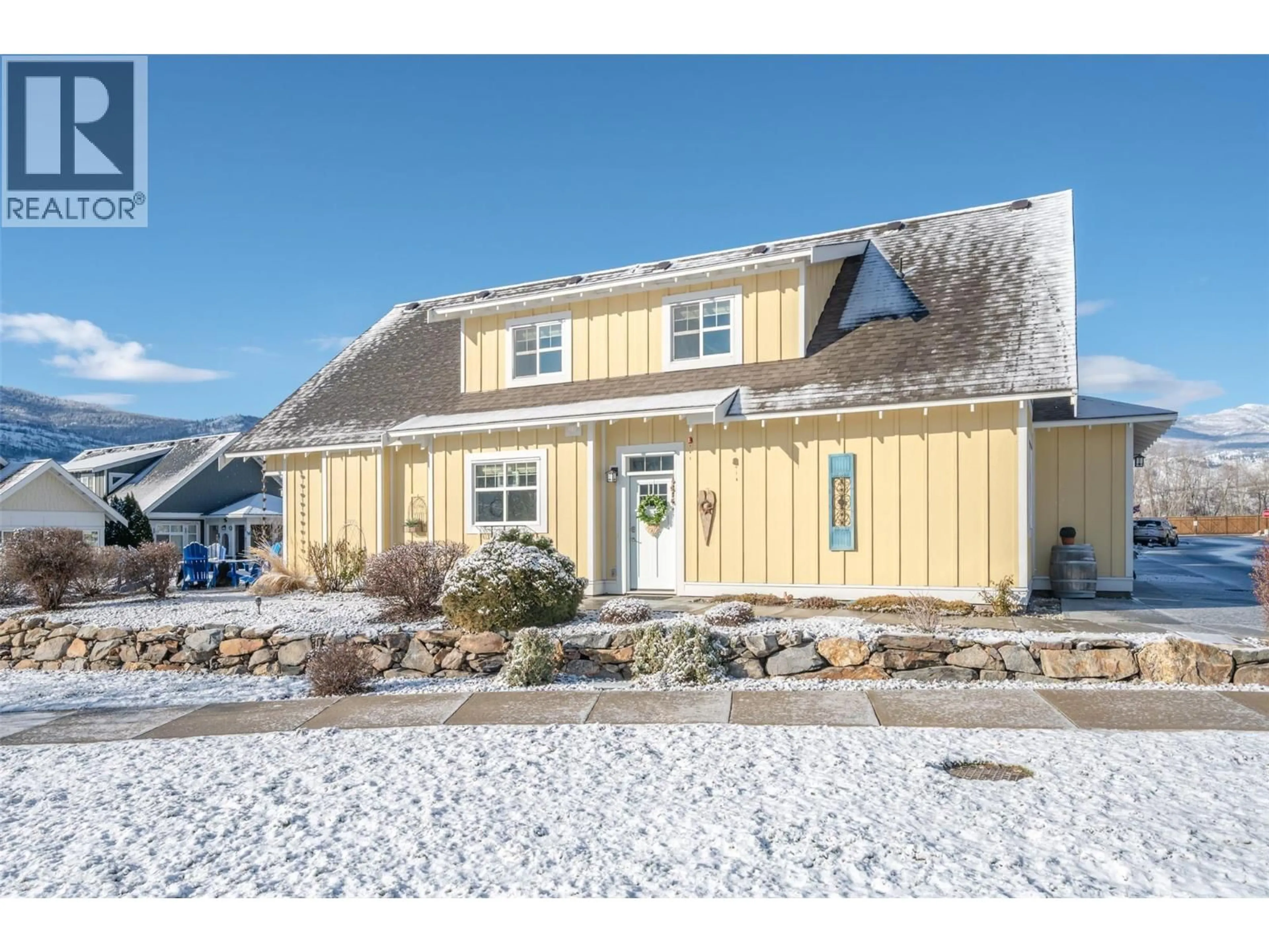 Home with vinyl exterior material, street for 16 - 2450 RADIO TOWER ROAD, Oliver British Columbia V0H1T1