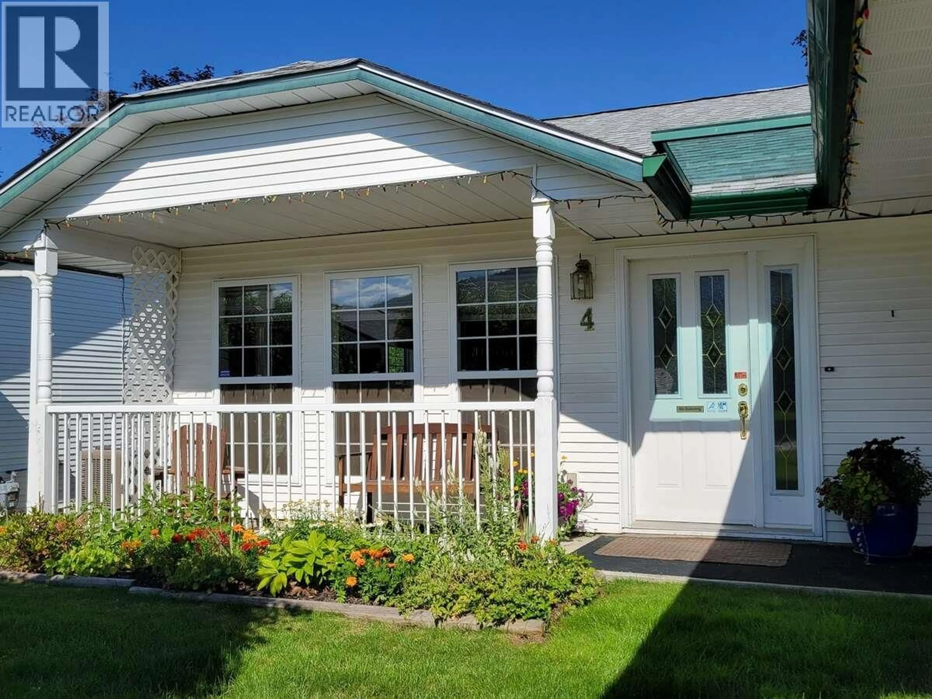 Home with vinyl exterior material, street for 4 - 3620 PATTEN DRIVE, Armstrong British Columbia V4Y2B4