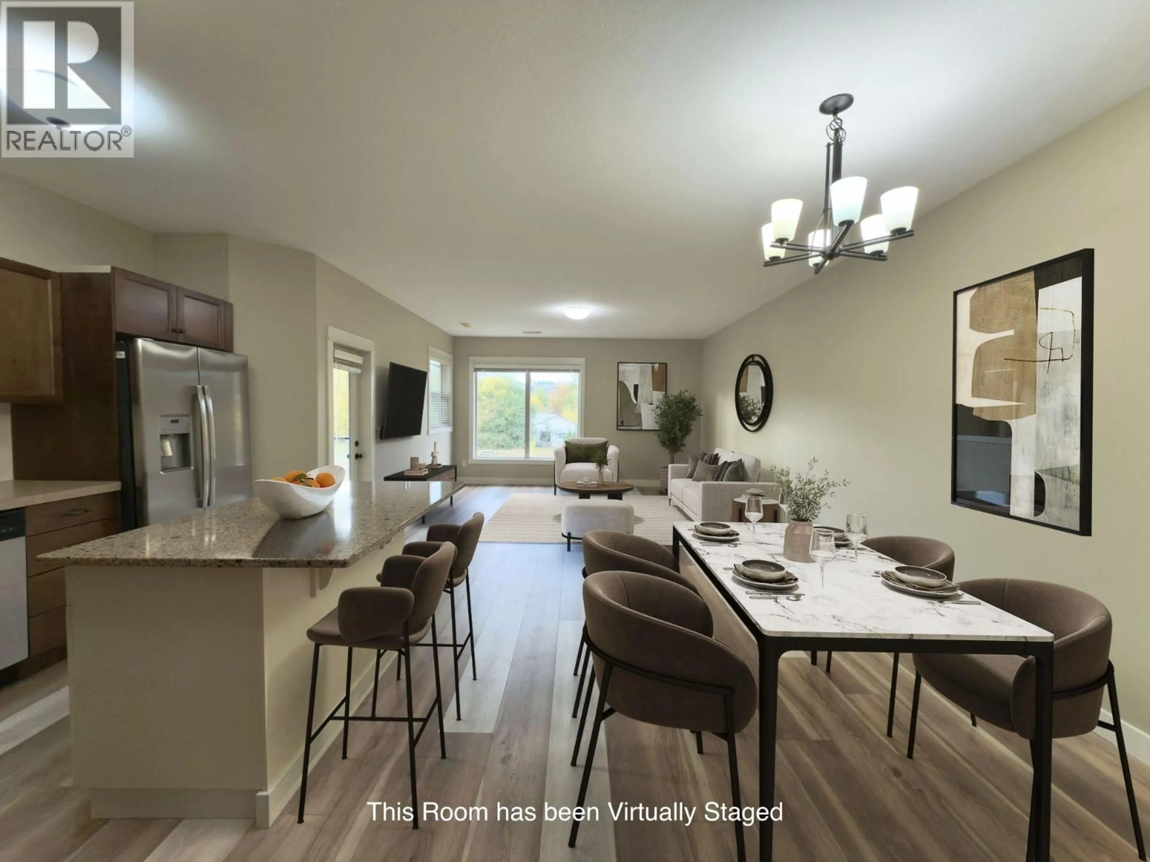 Open concept kitchen, unknown for 603 - 3350 WOODSDALE ROAD, Lake Country British Columbia V4V1X6