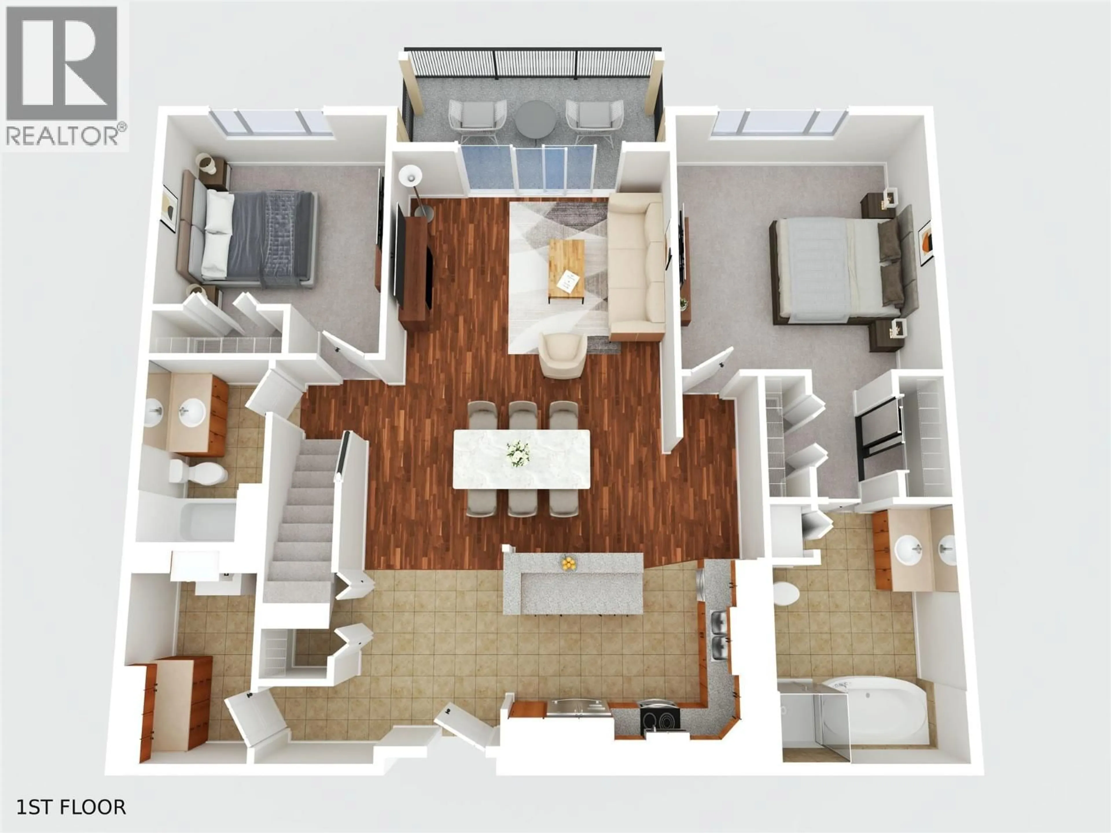 Floor plan for 305 - 1390 HILLSIDE DRIVE, Kamloops British Columbia V2E0A6