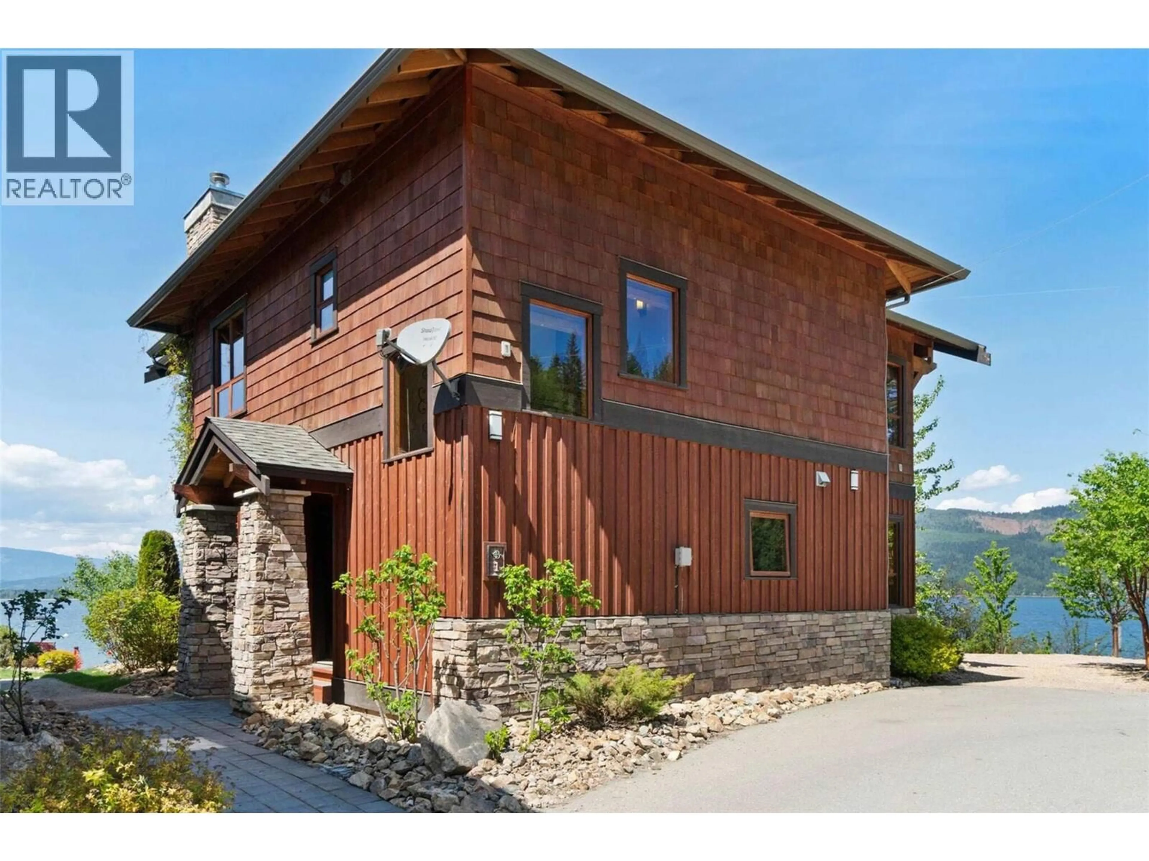 Home with brick exterior material, unknown for 1 - 2479 EAGLE BAY ROAD, Blind Bay British Columbia V0E1H1