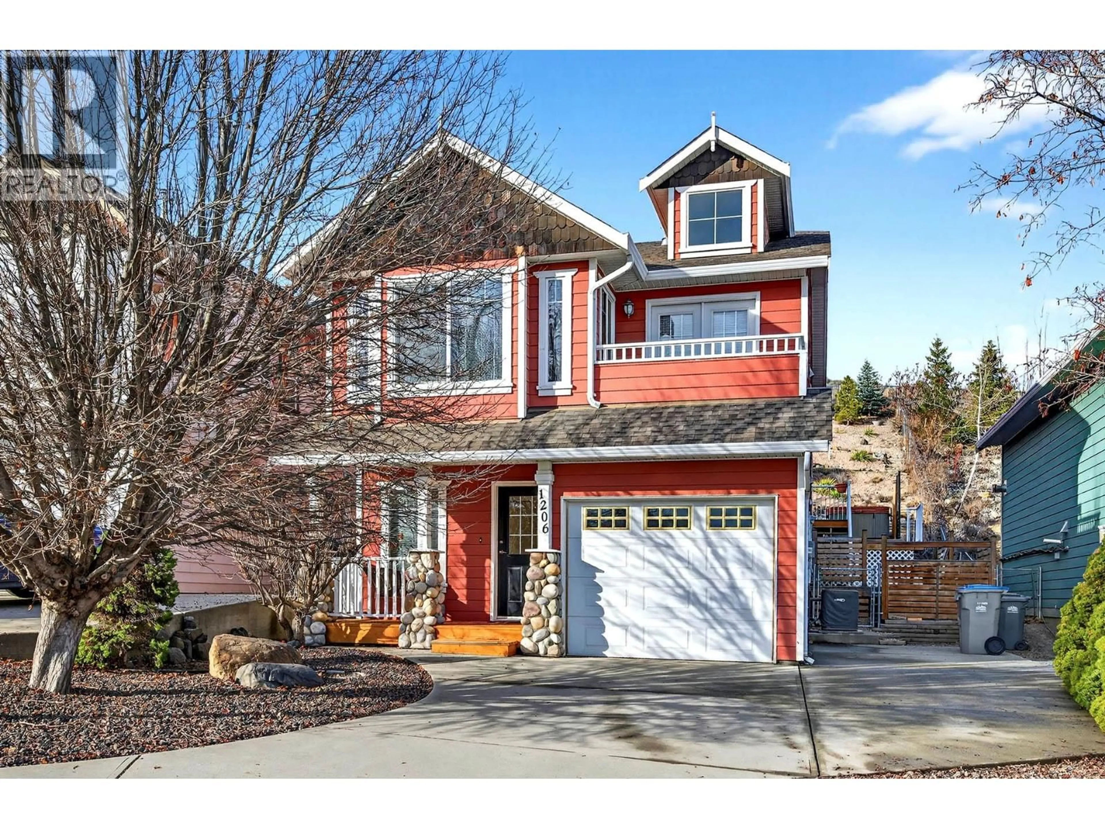 Home with brick exterior material, street for 1206 RAVEN DRIVE, Kamloops British Columbia V2B8P3