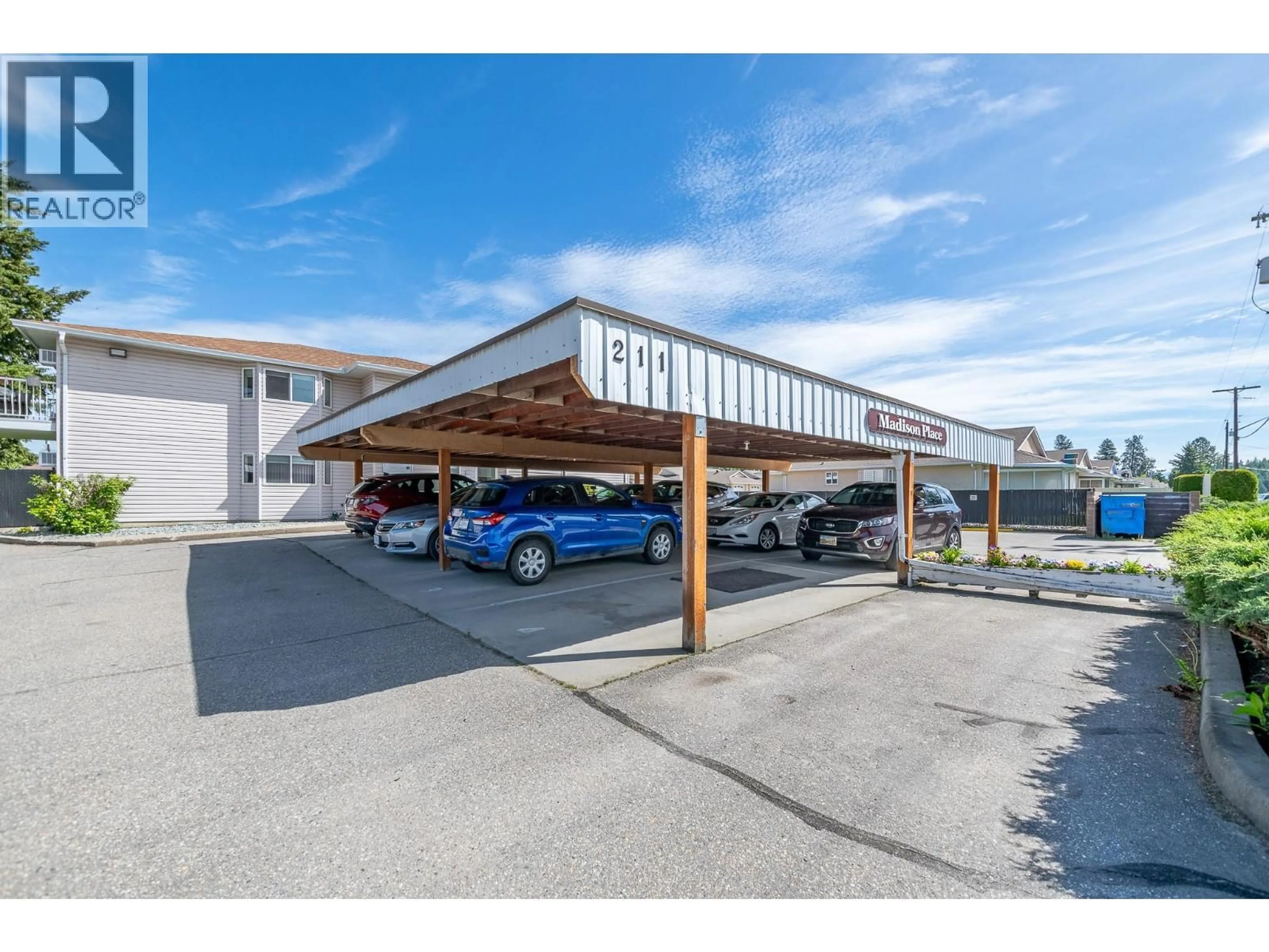 Indoor garage for 214 - 211 KILDONAN AVENUE, Enderby British Columbia V0E1V2