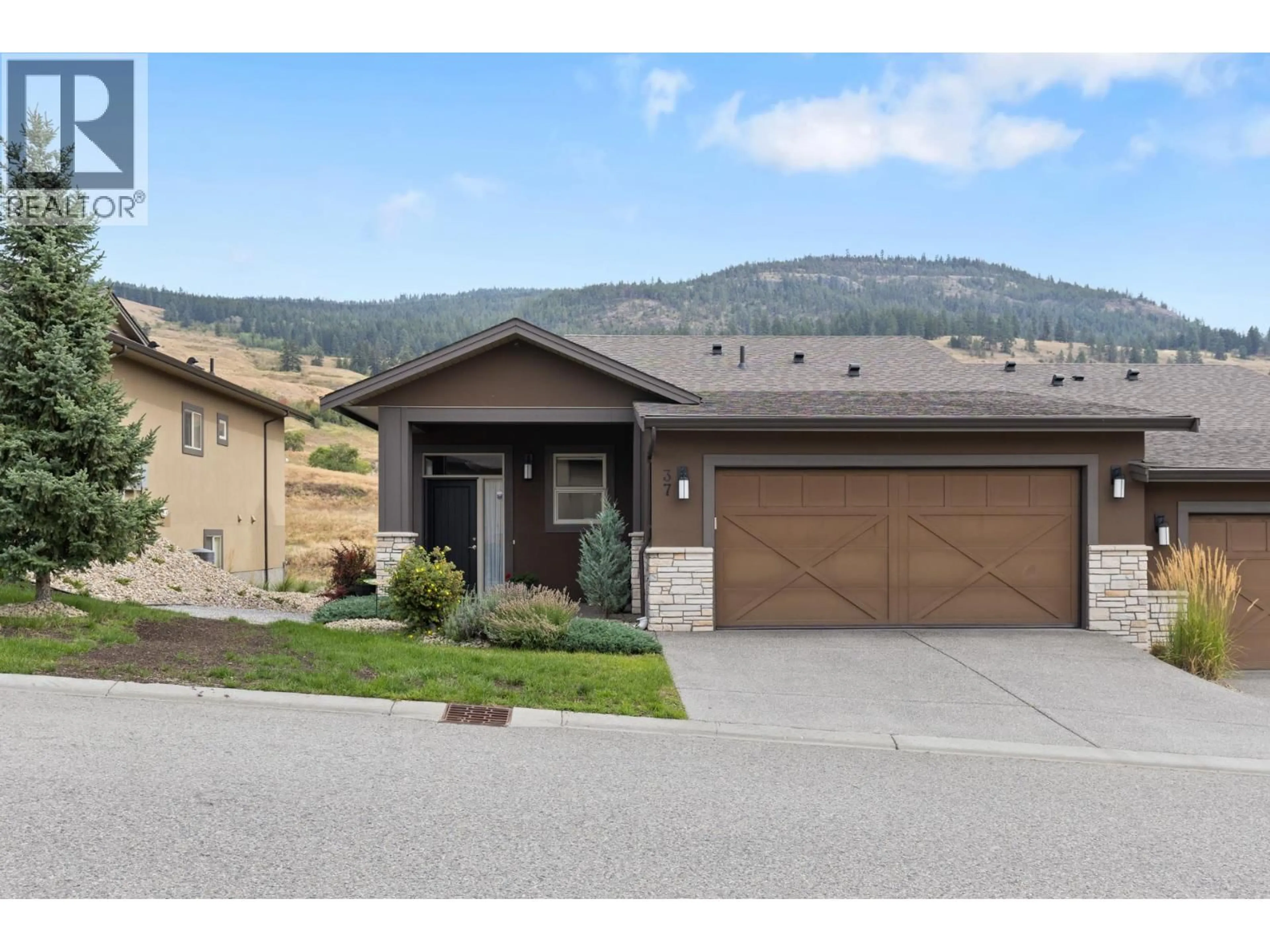 Home with brick exterior material, mountain view for 37 - 1836 TOWER RANCH BOULEVARD, Kelowna British Columbia V1P1S8