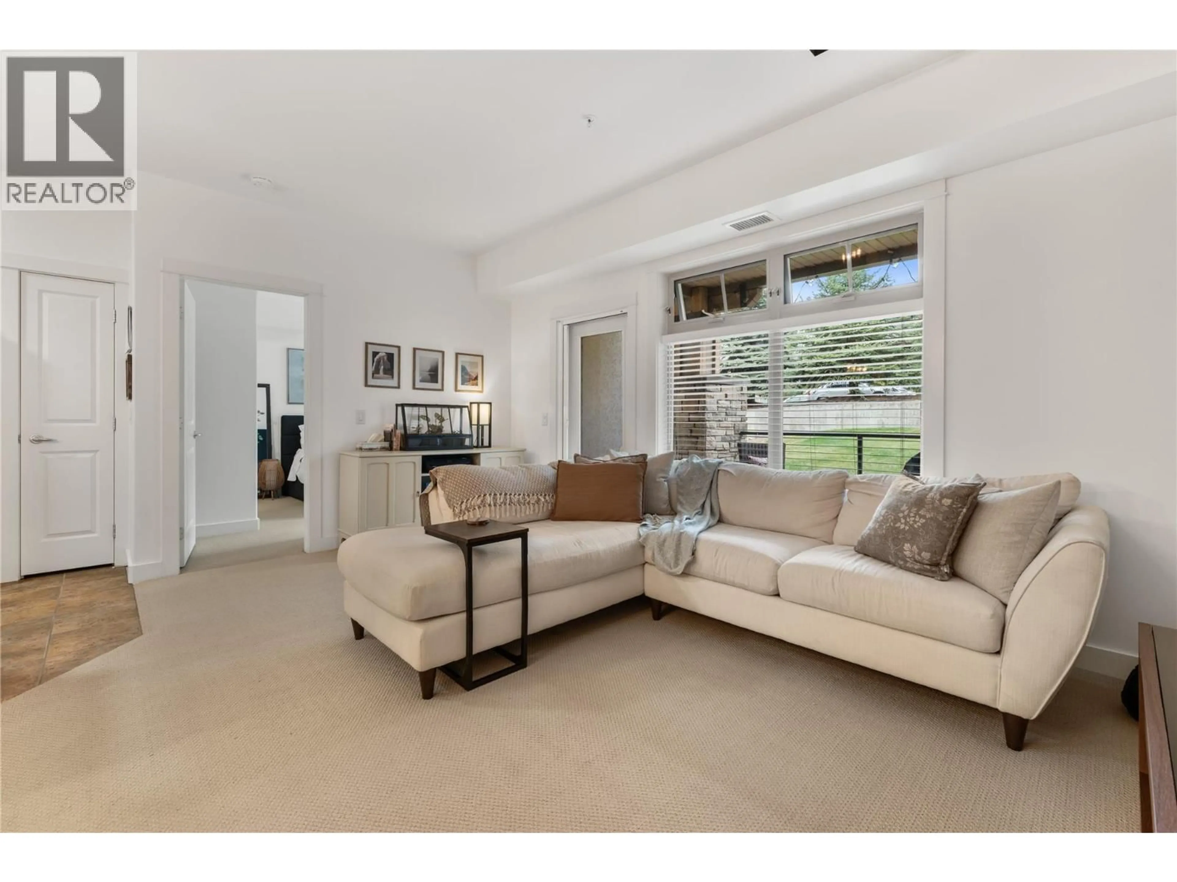 Living room with furniture, unknown for 114 - 2611 STILLWATER WAY, Lake Country British Columbia V4V2R3