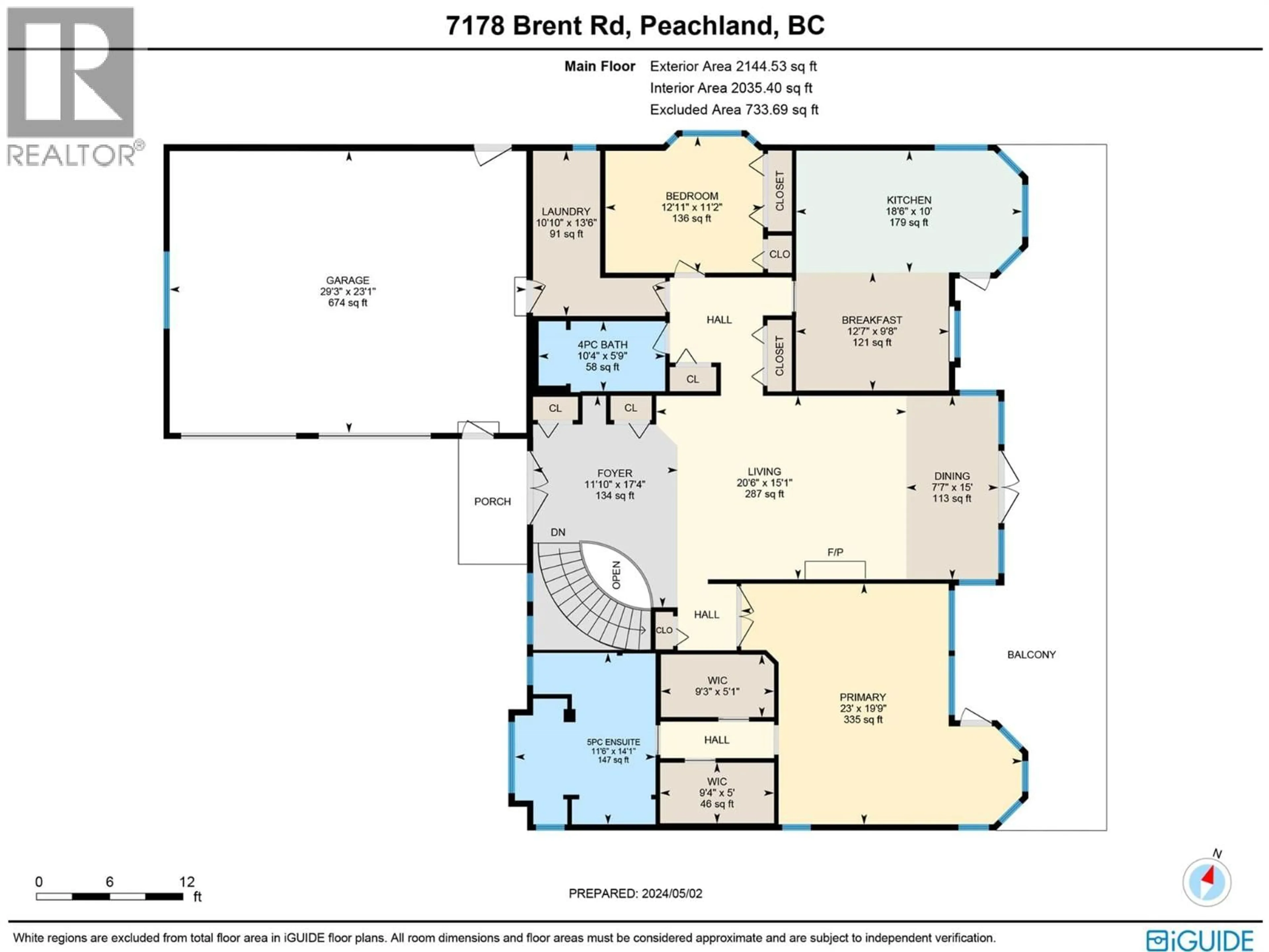 Floor plan for 7178 BRENT ROAD NORTH, Peachland British Columbia V0H1X0