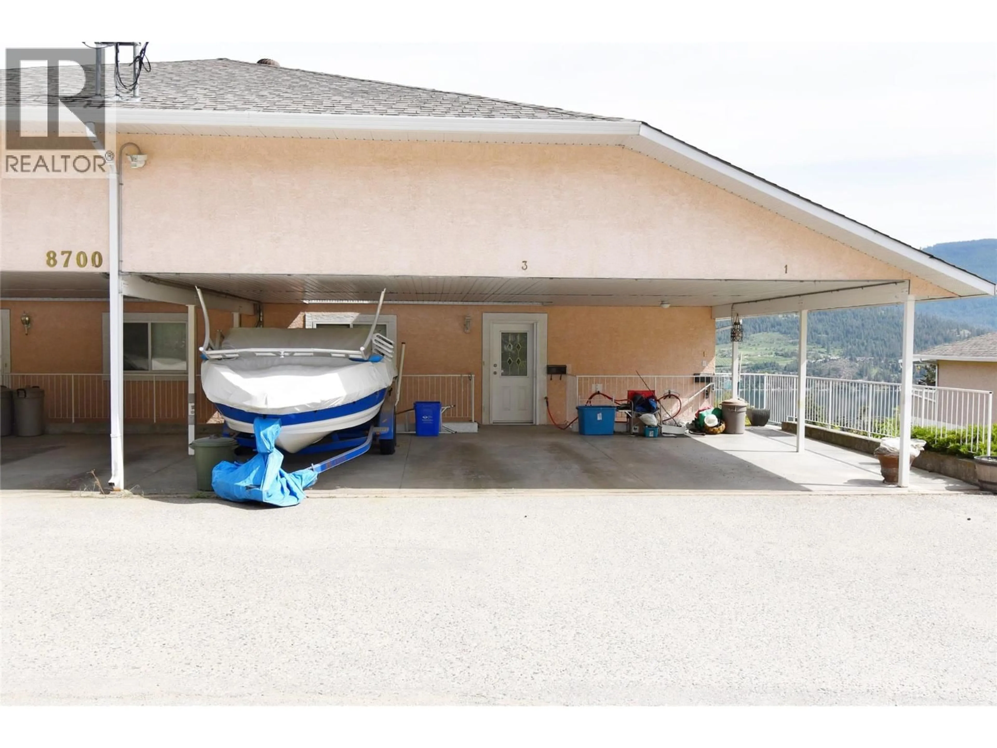 Indoor garage for 3 - 8700 CLERKE ROAD, Coldstream British Columbia V0E1W2