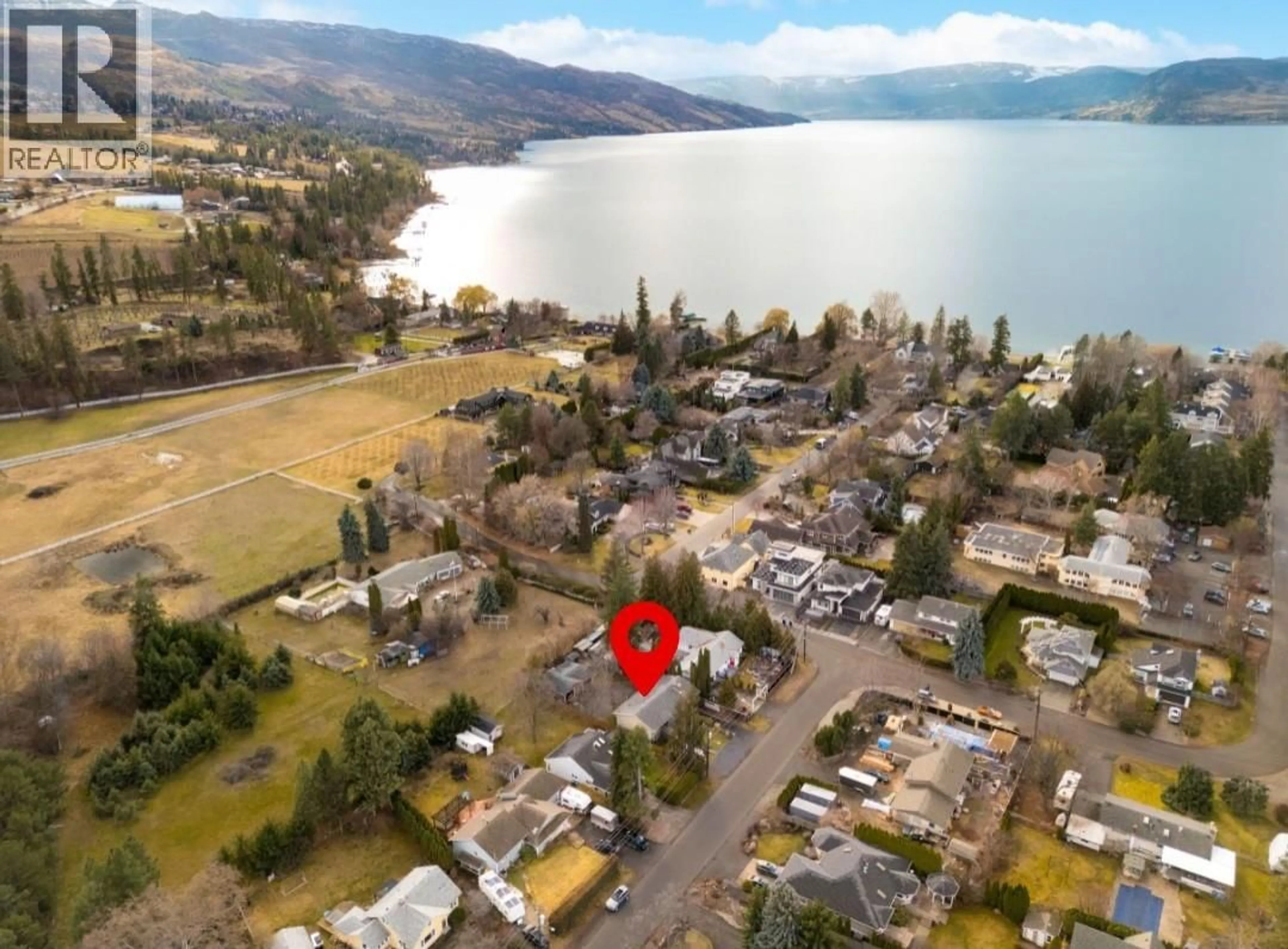A pic from outside/outdoor area/front of a property/back of a property/a pic from drone, water/lake/river/ocean view for 475 COLLETT ROAD, Kelowna British Columbia V1W1K8